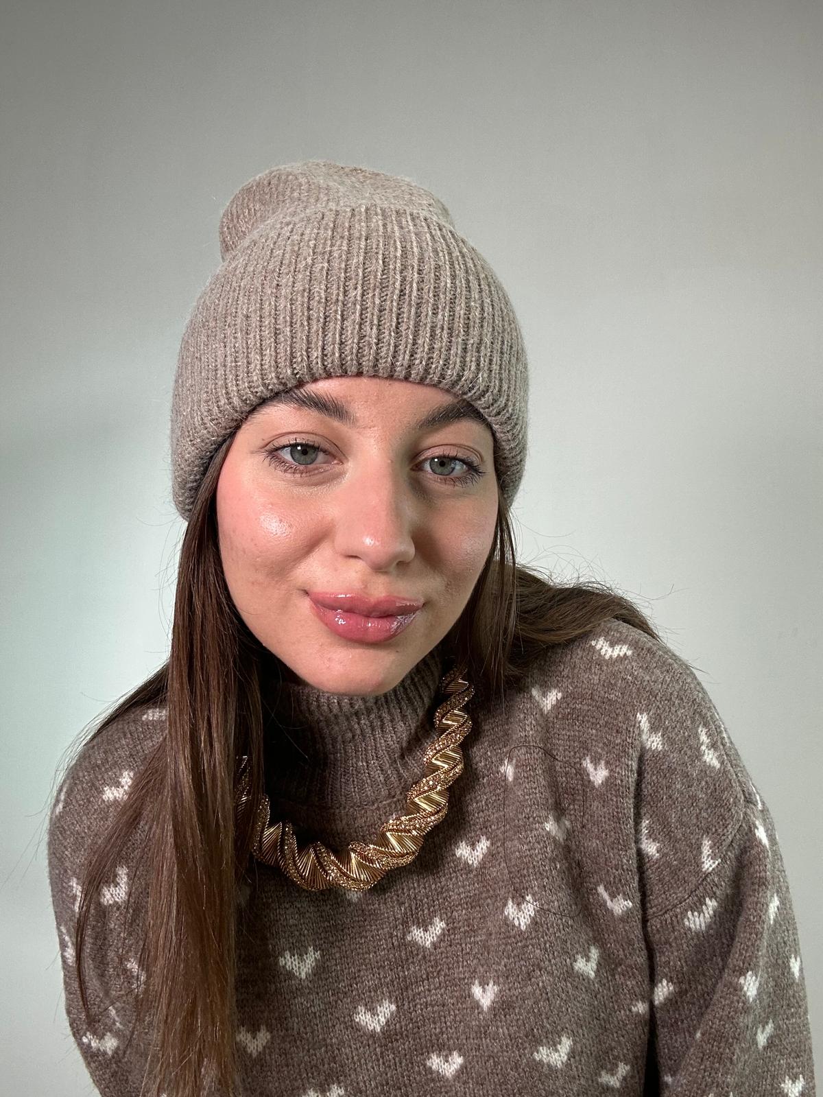 Cappello a Costine - Fango