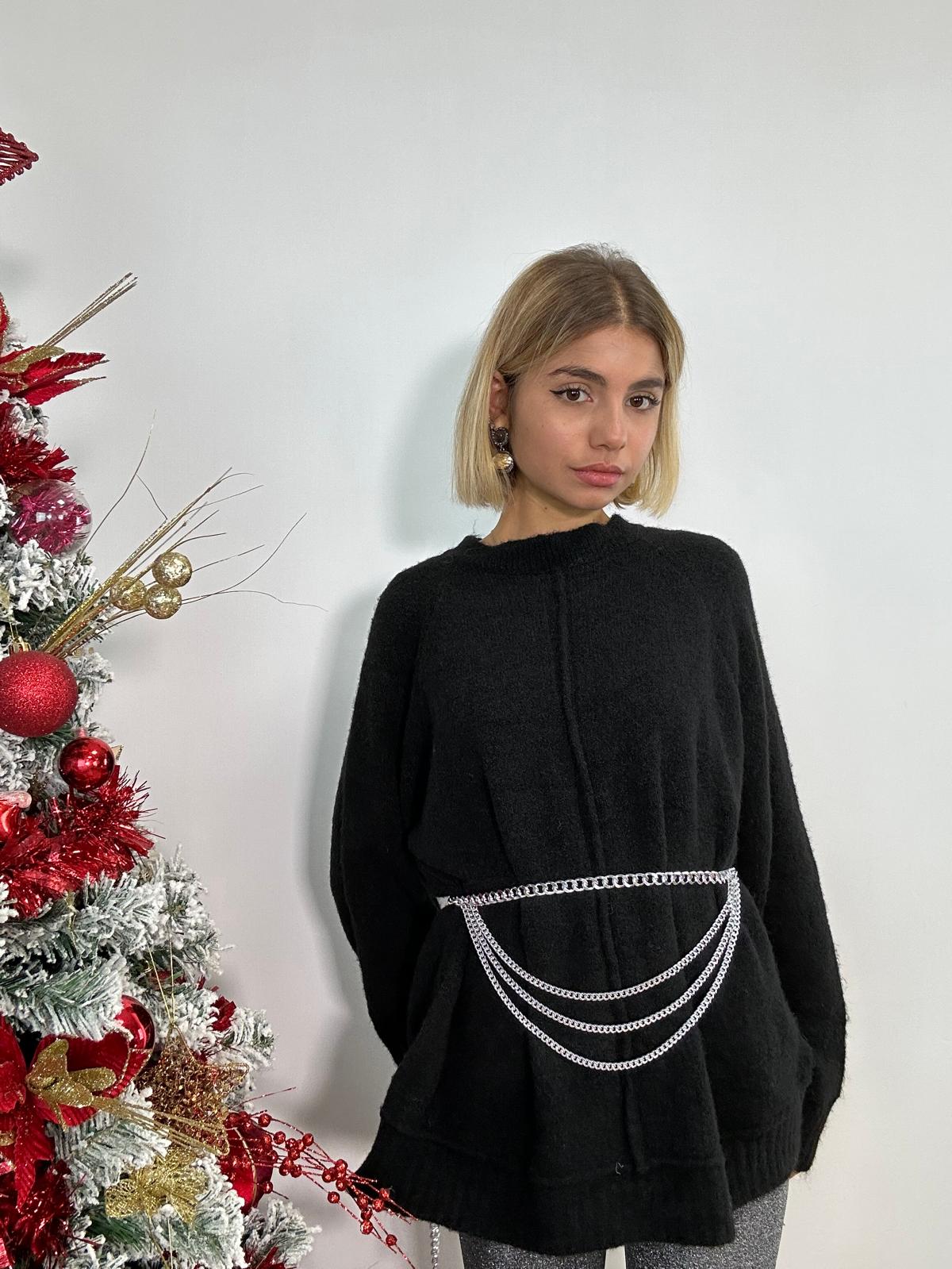 Maglione 33959 - Nero