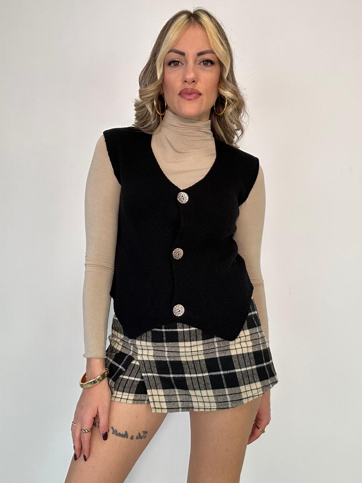 Gilet 24765 - Nero