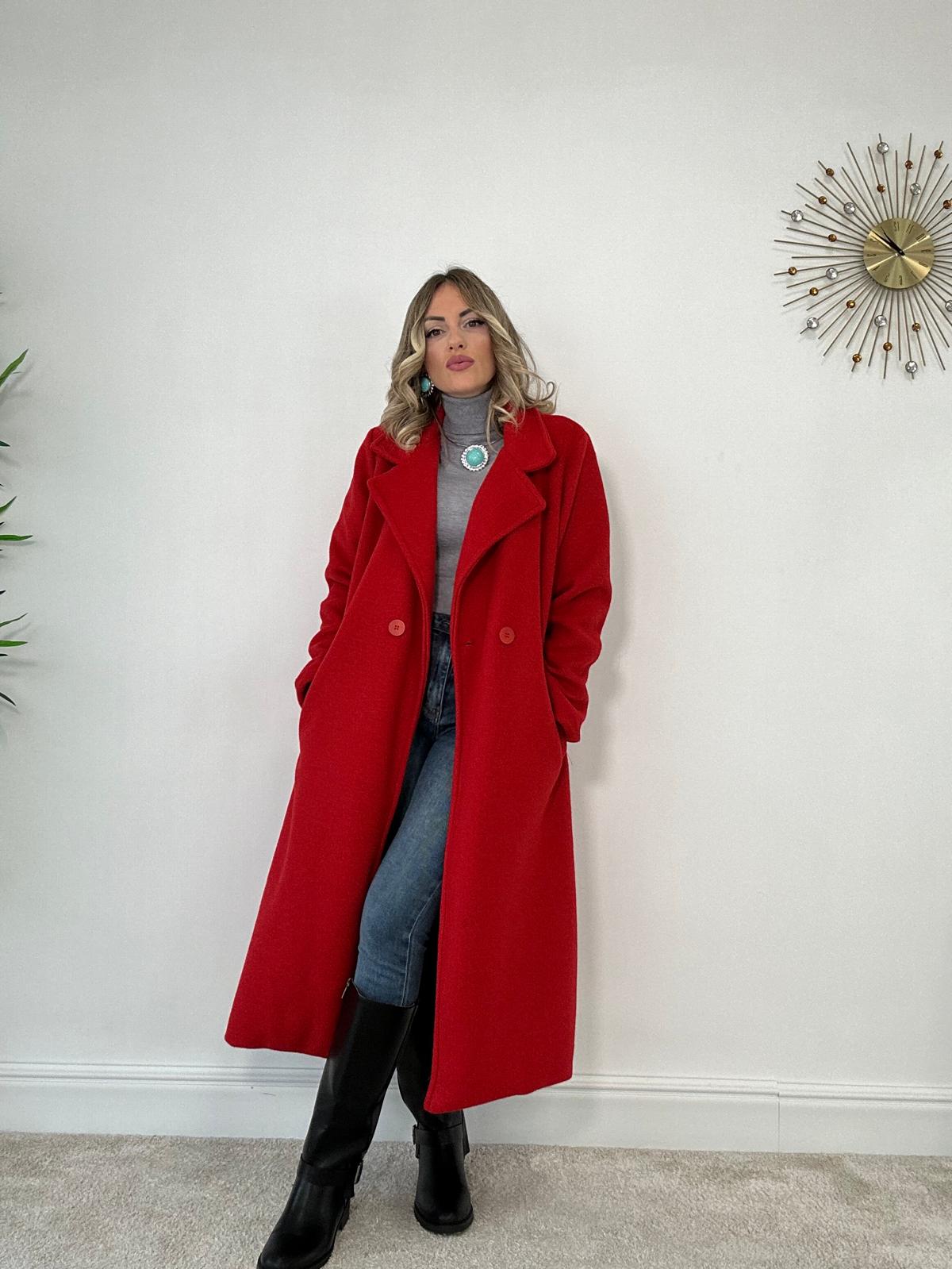 Cappotto rosso 9594
