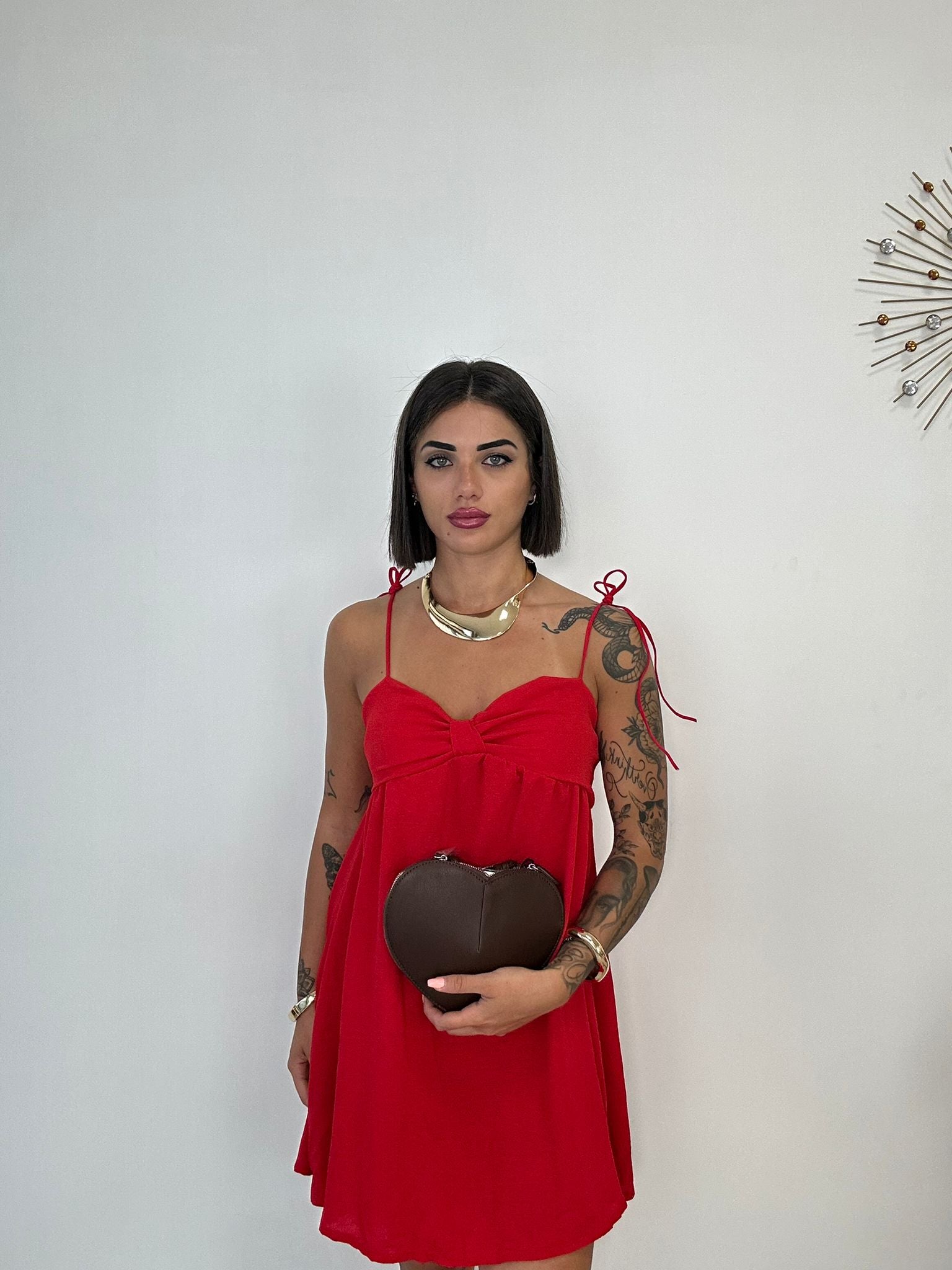 Abito Roma - Rosso