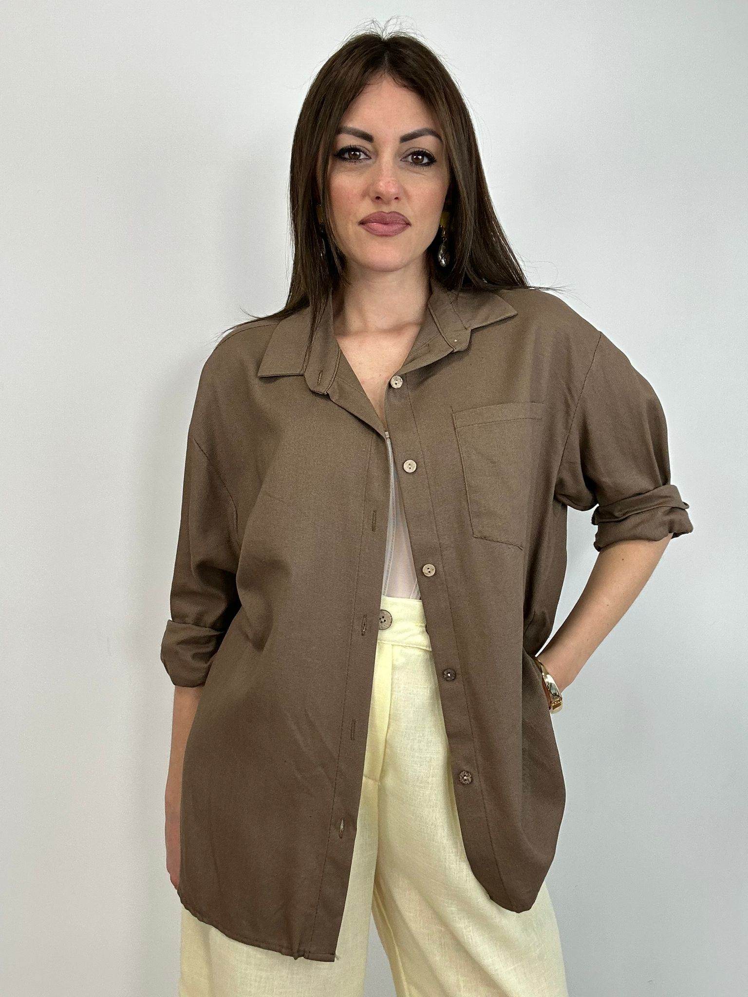 Camicia 2437 - Marrone