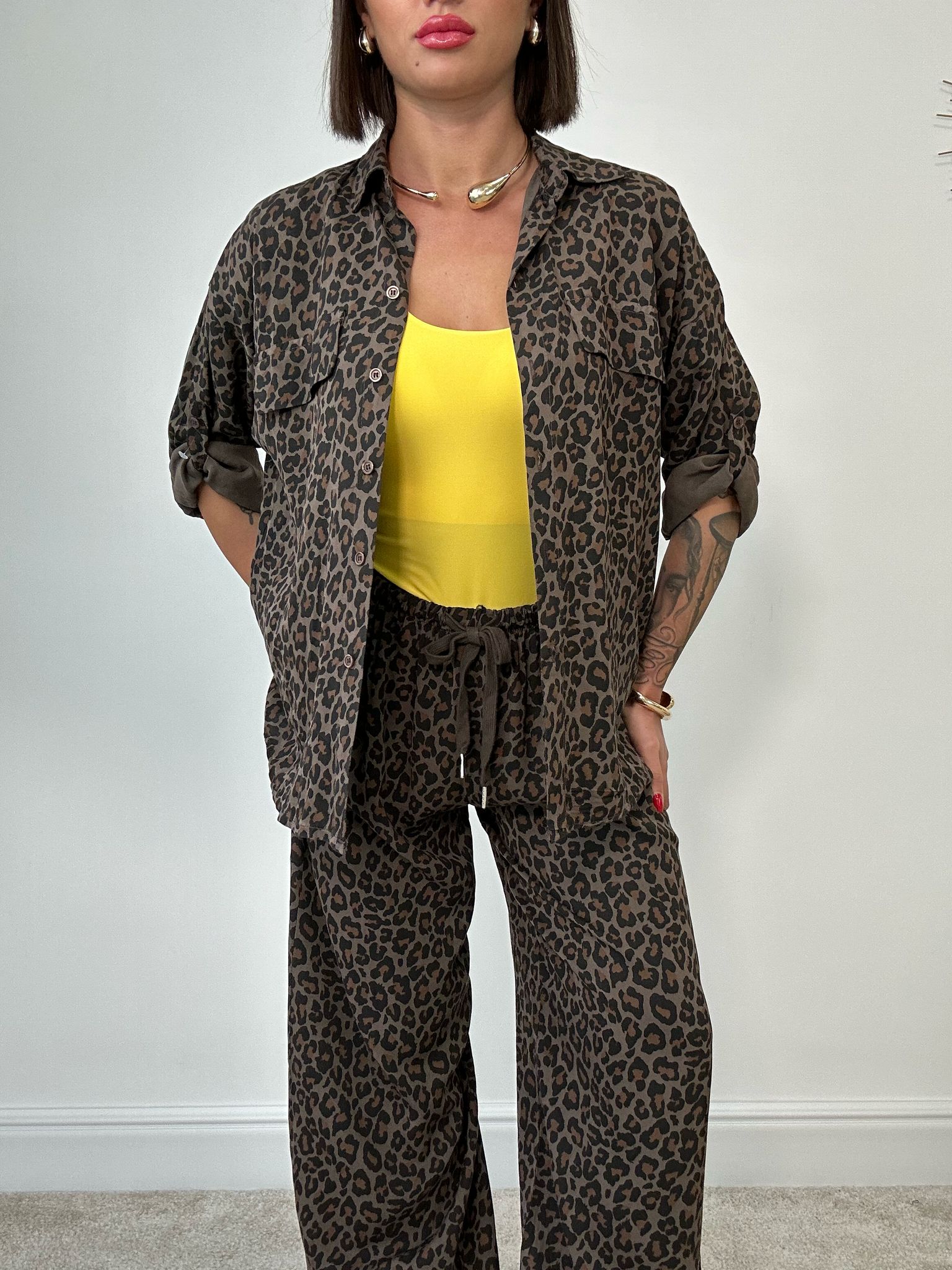Camicia Animalier