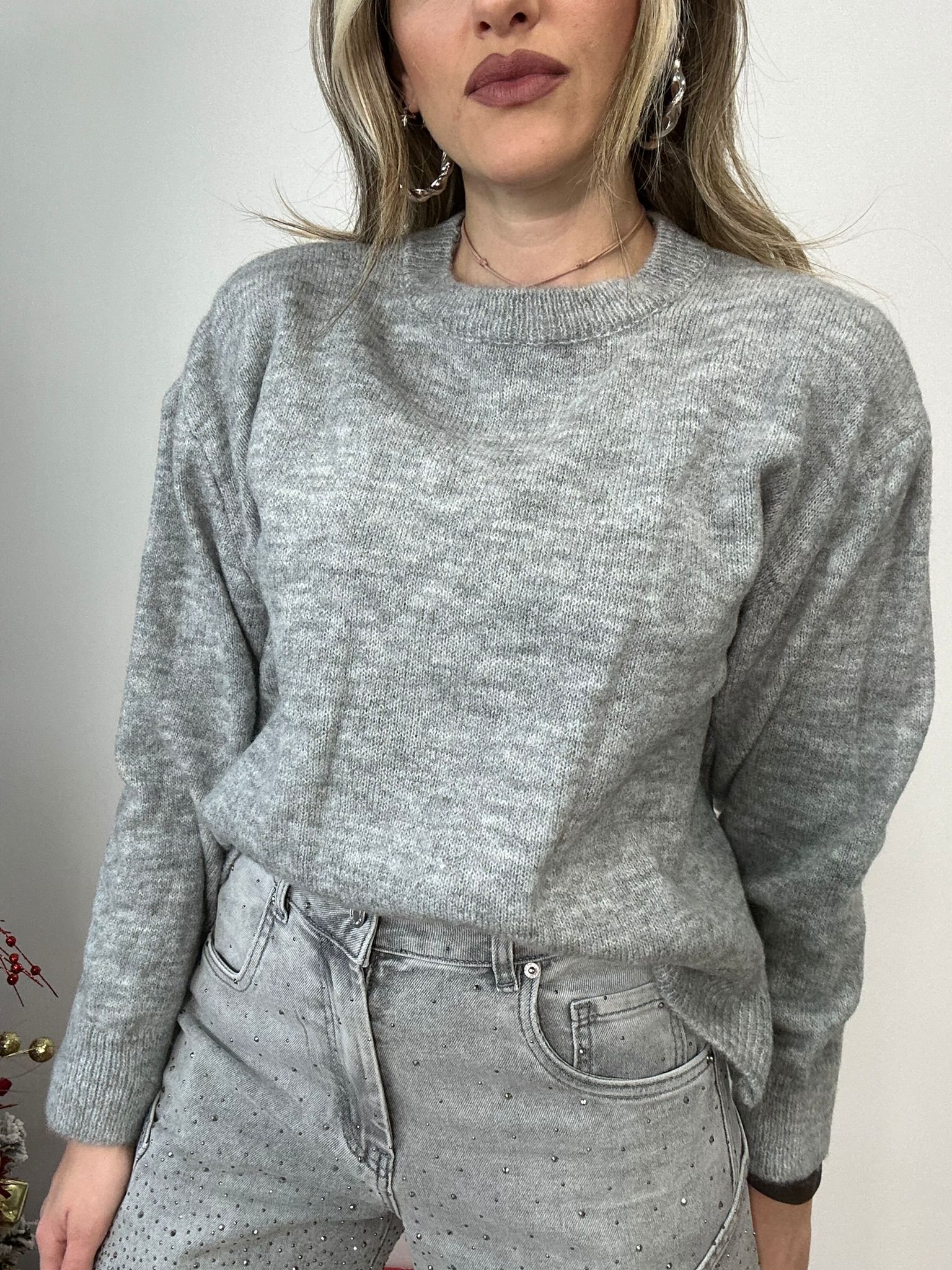 Maglioncino 0825 - Grigio