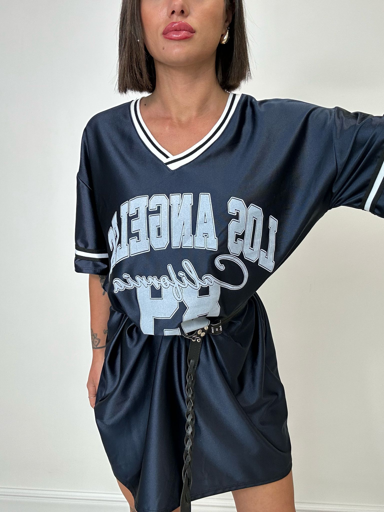 Maxi T-shirt Los Angeles - Blu Scuro