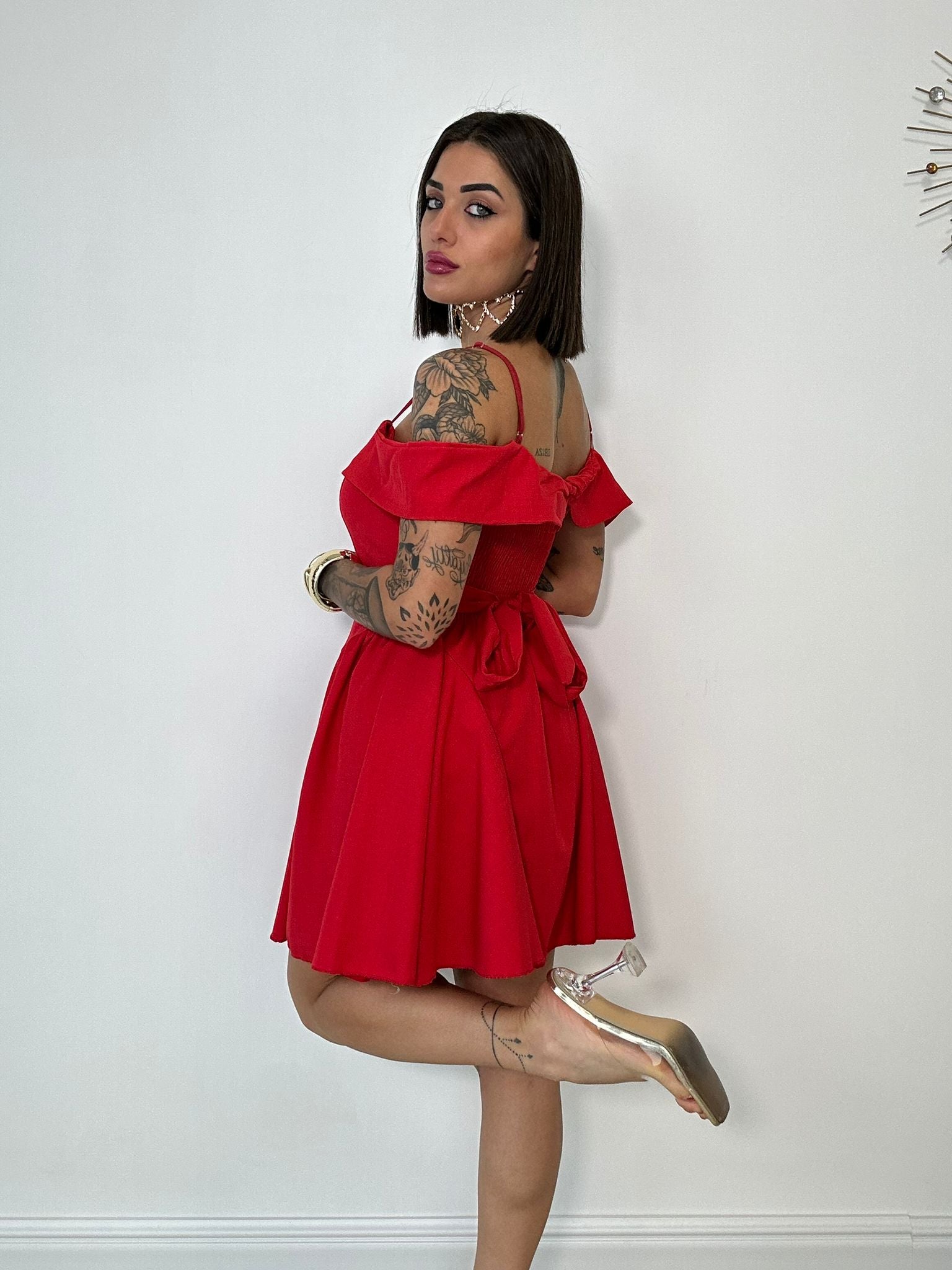 Abito Capri - Rosso