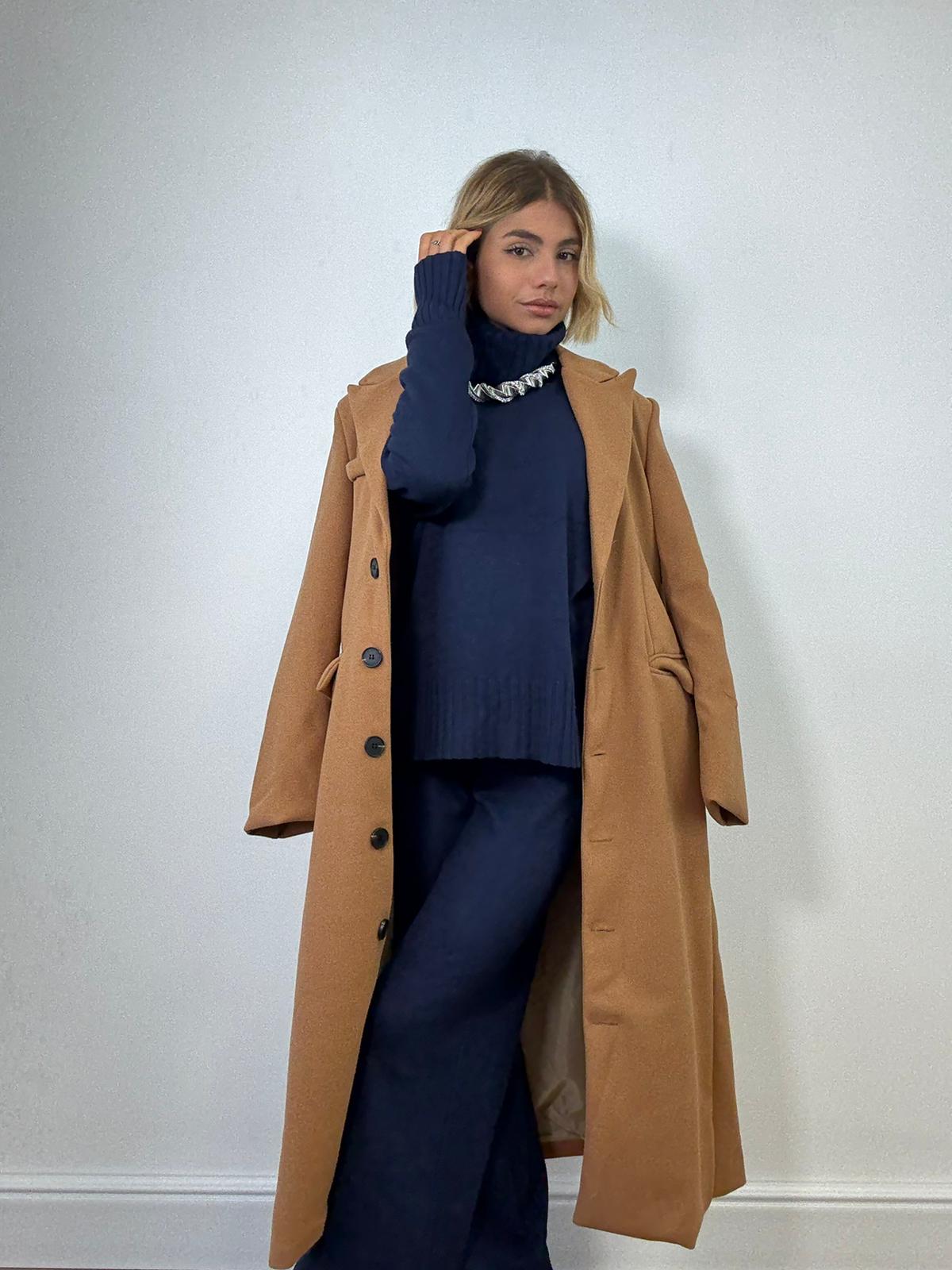 Coordinato AL016B (Maglione + Pantalone) Blu