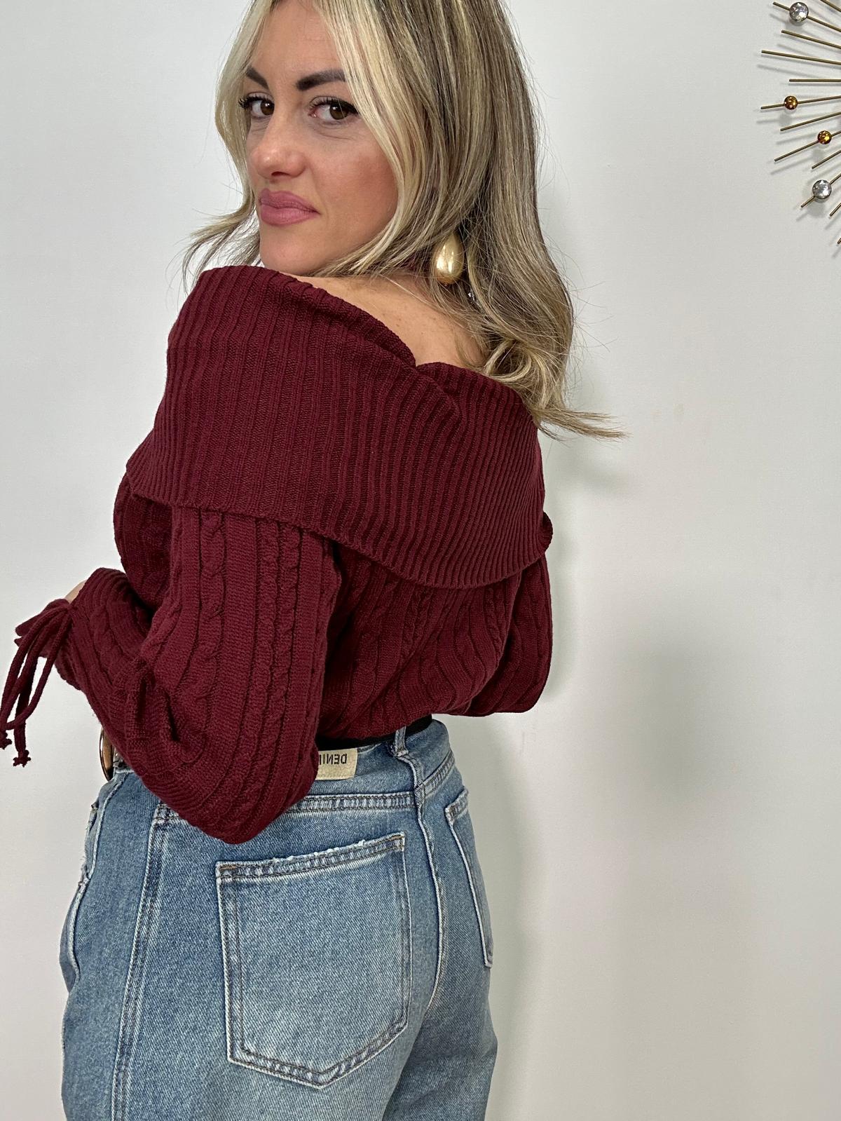 Maglioncino 25900 - Bordeaux