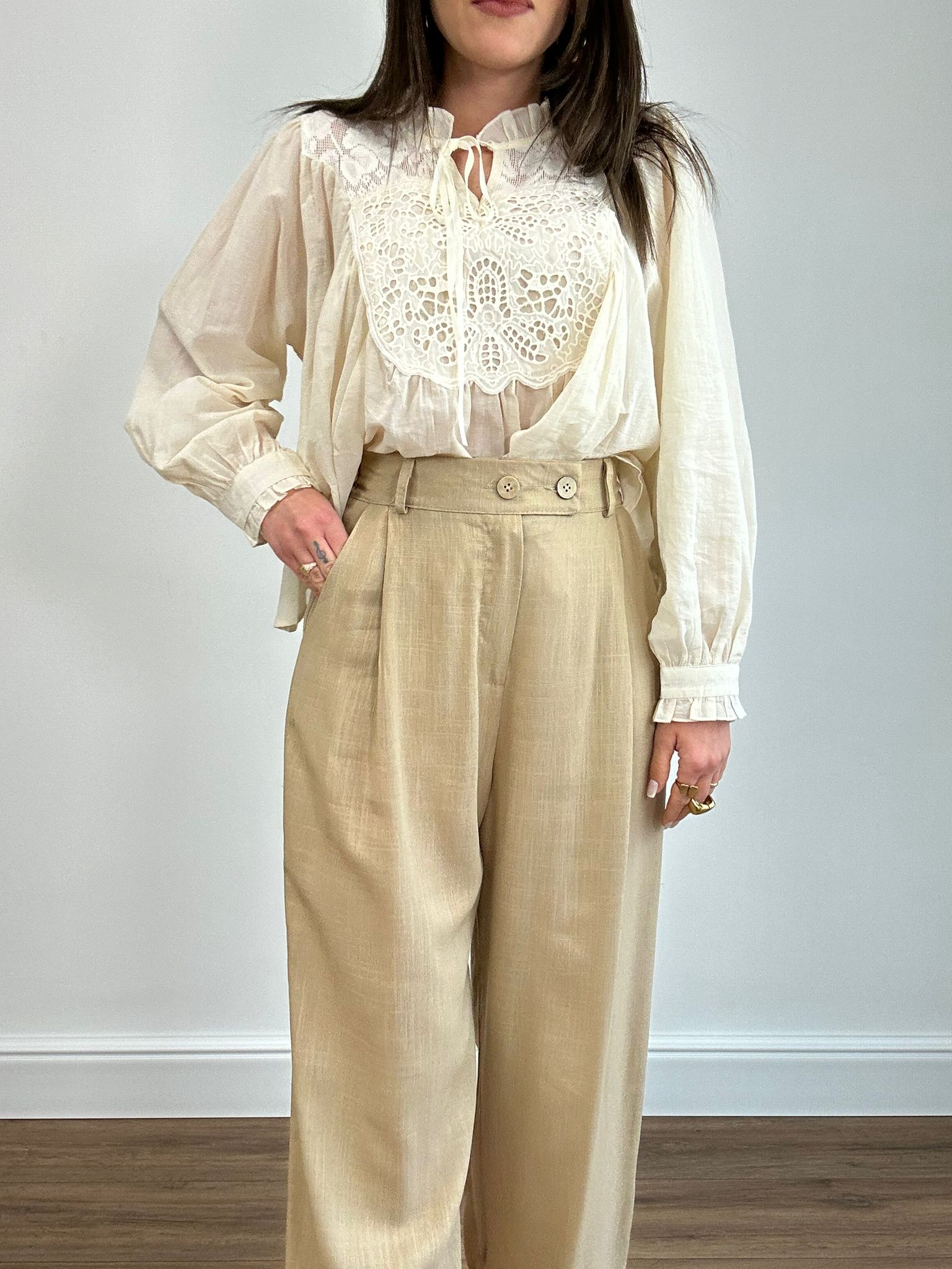 Pantalone 5845 - Beige