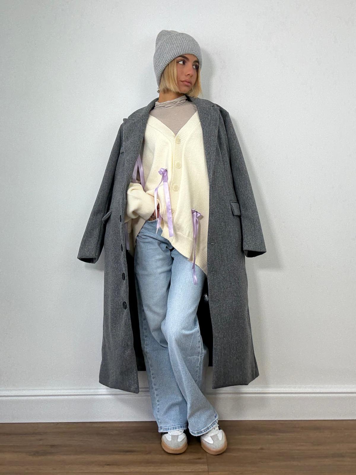 Cardigan 901 - Panna