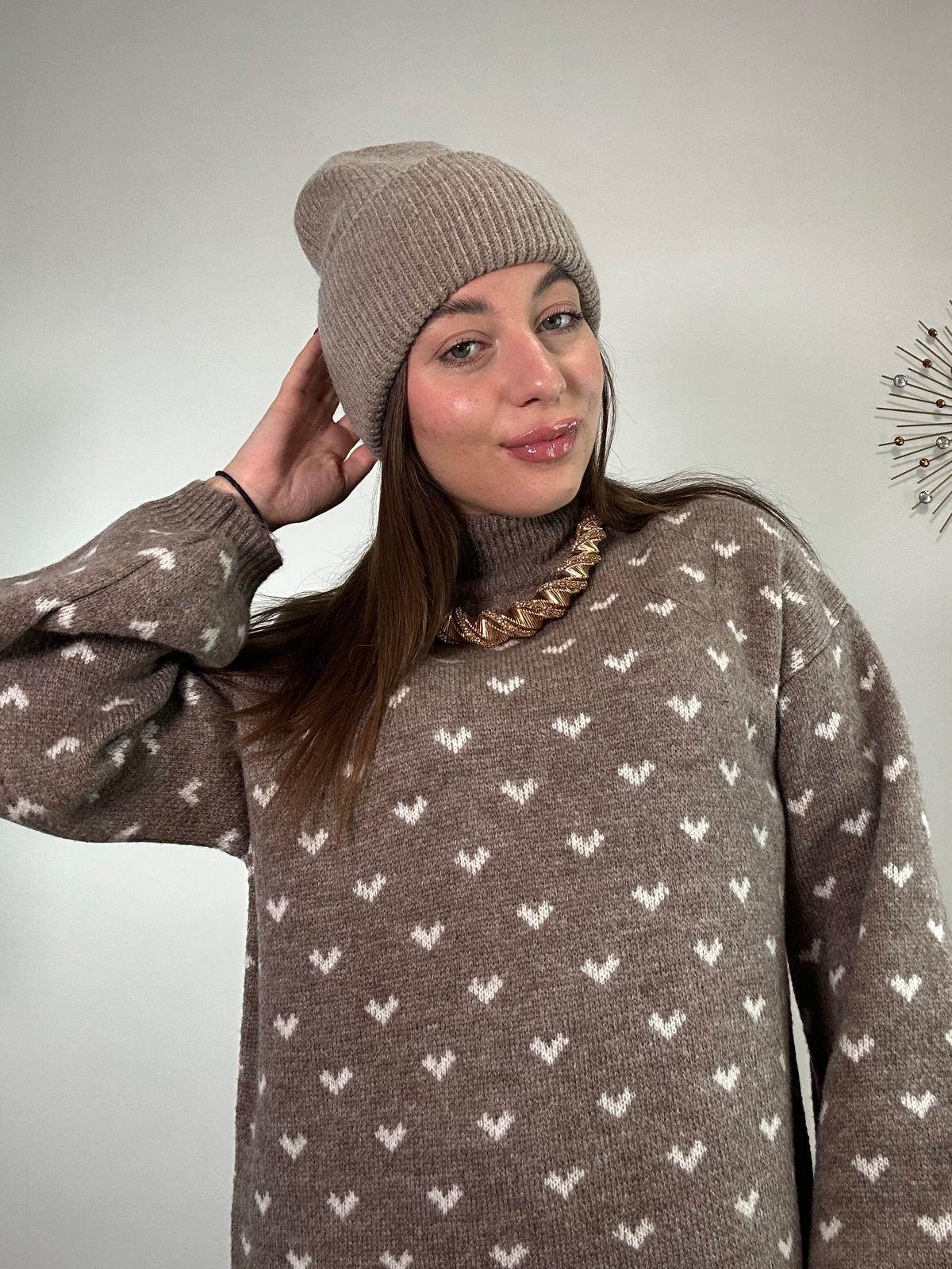 Cappello a Costine - Fango