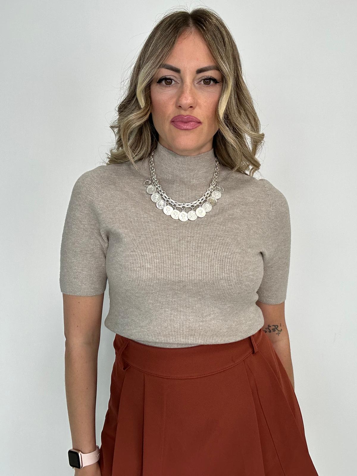 Maglioncino HS2524 - Beige
