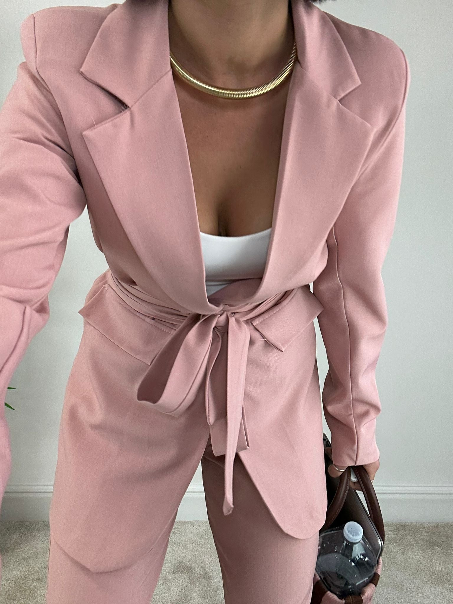Tailleur Paris (Blazer + Hose) Altrosa