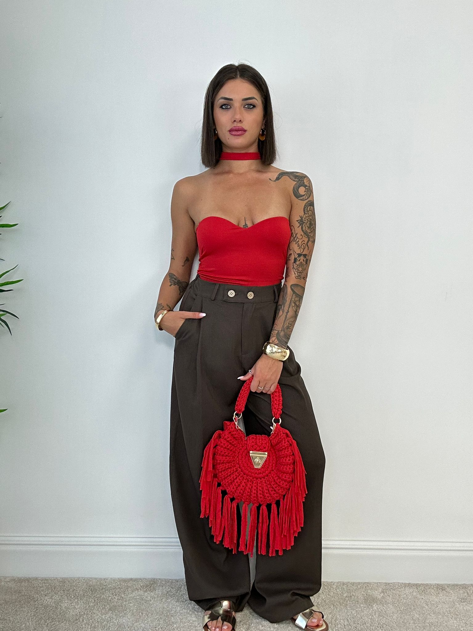 Body Katia - Rosso