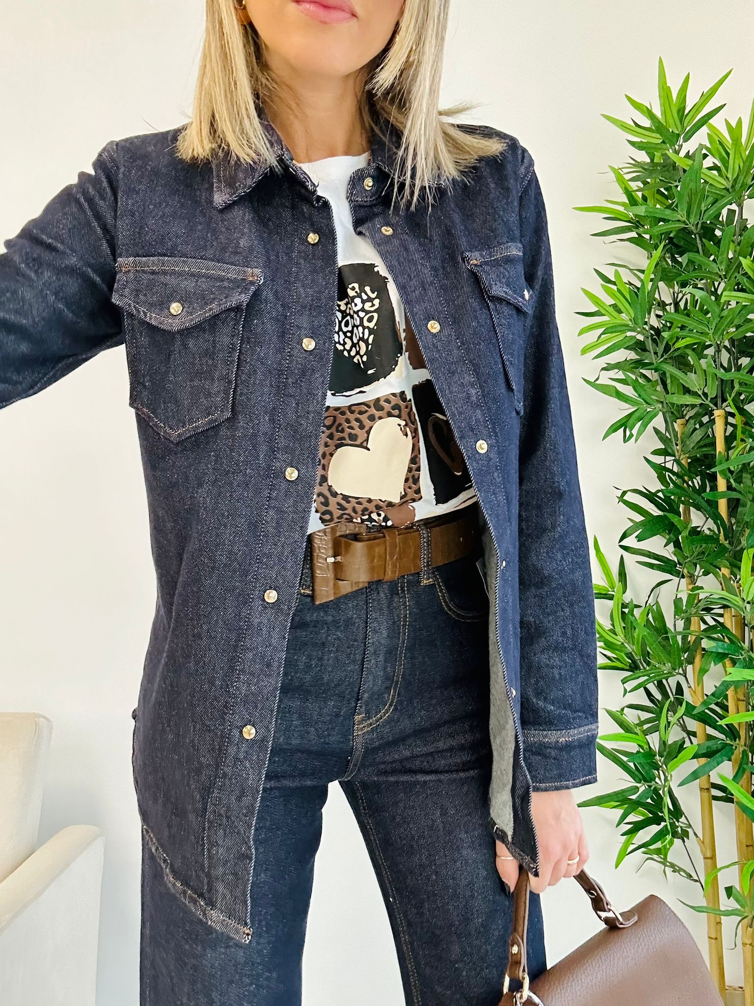 Chemise Brad Jeans - Délavage foncé