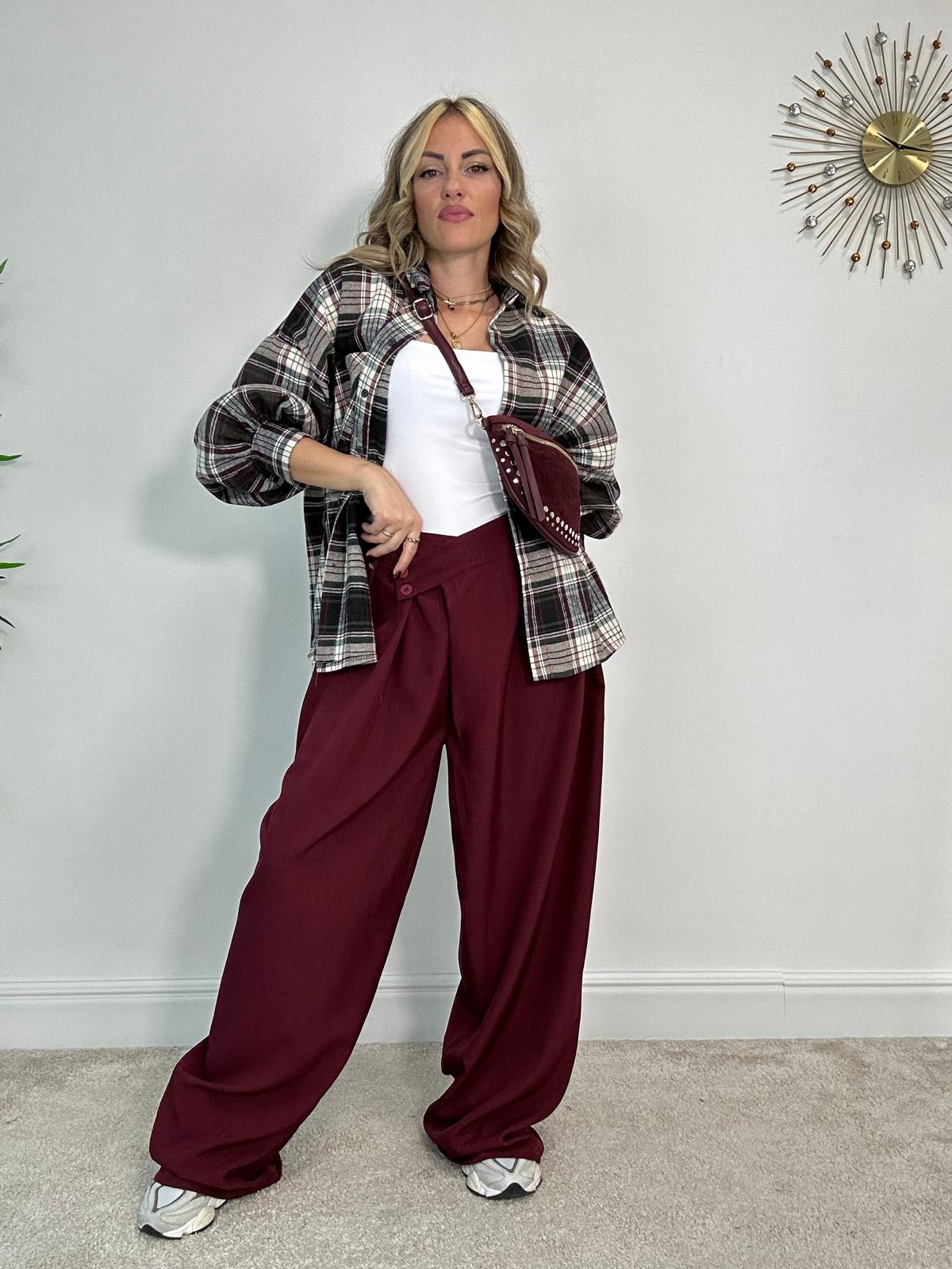 Pantalone 18172 - Bordeaux