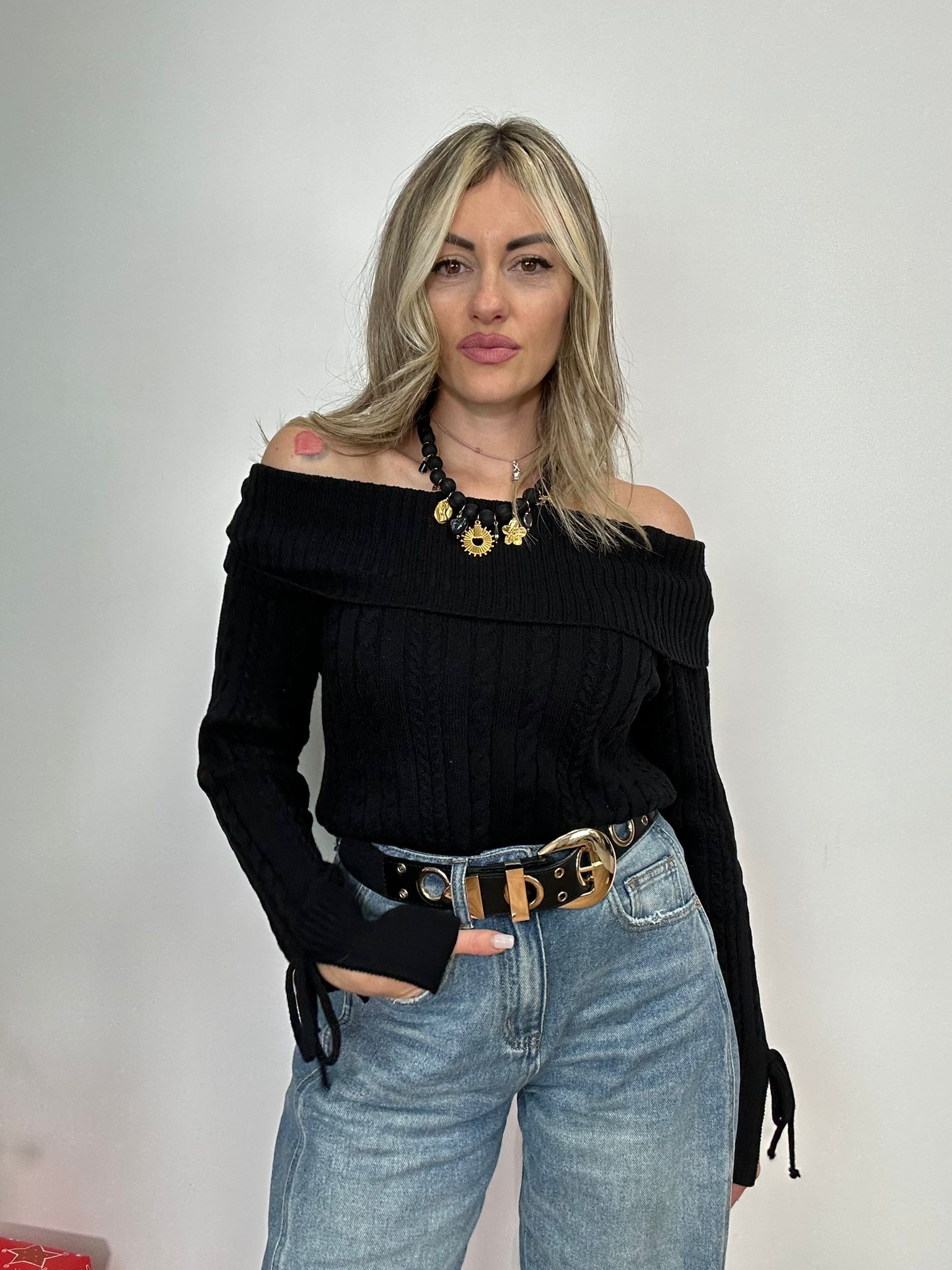 Maglioncino 25900 - Nero