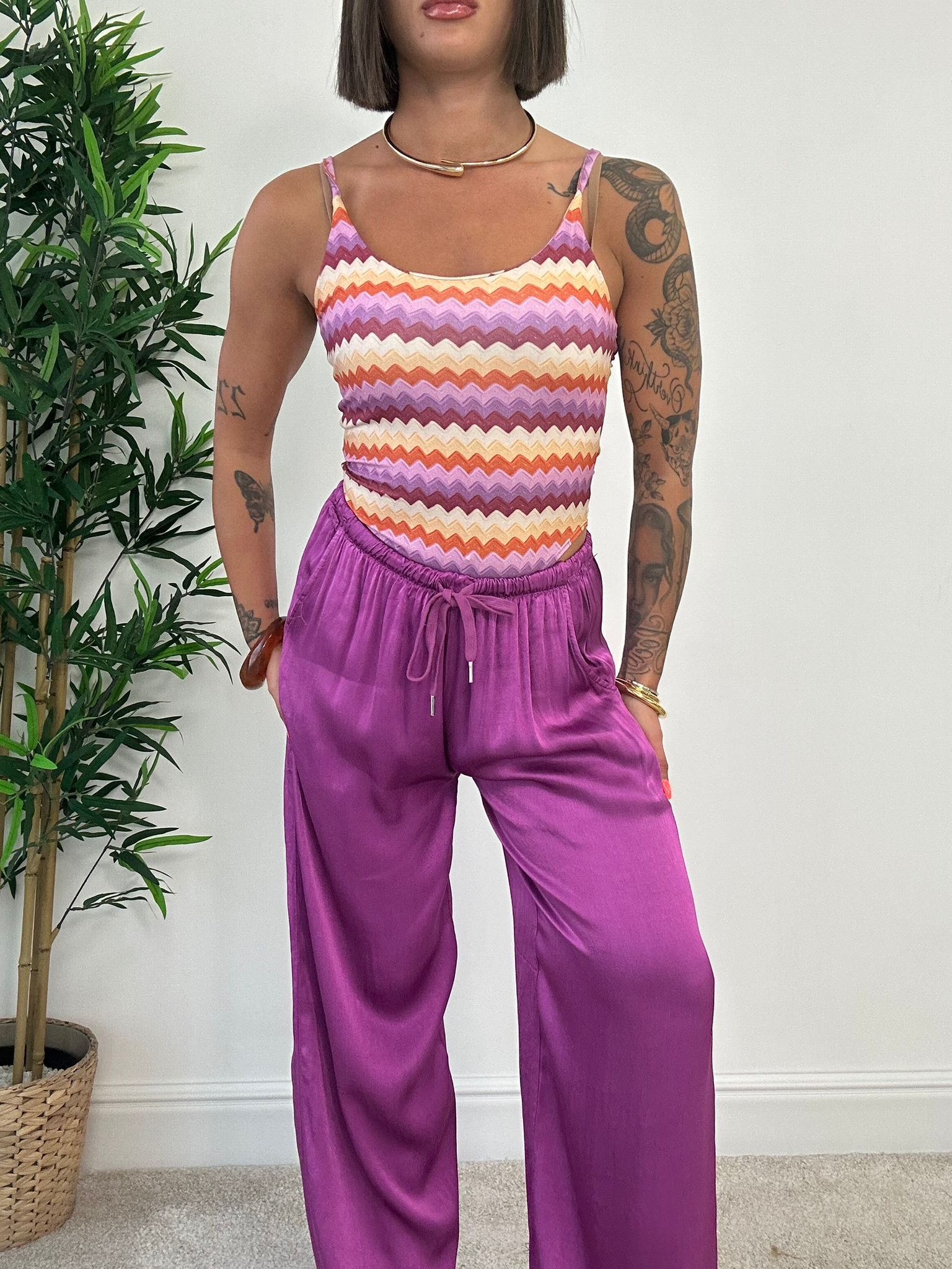 Pantalone Minori - Magenta