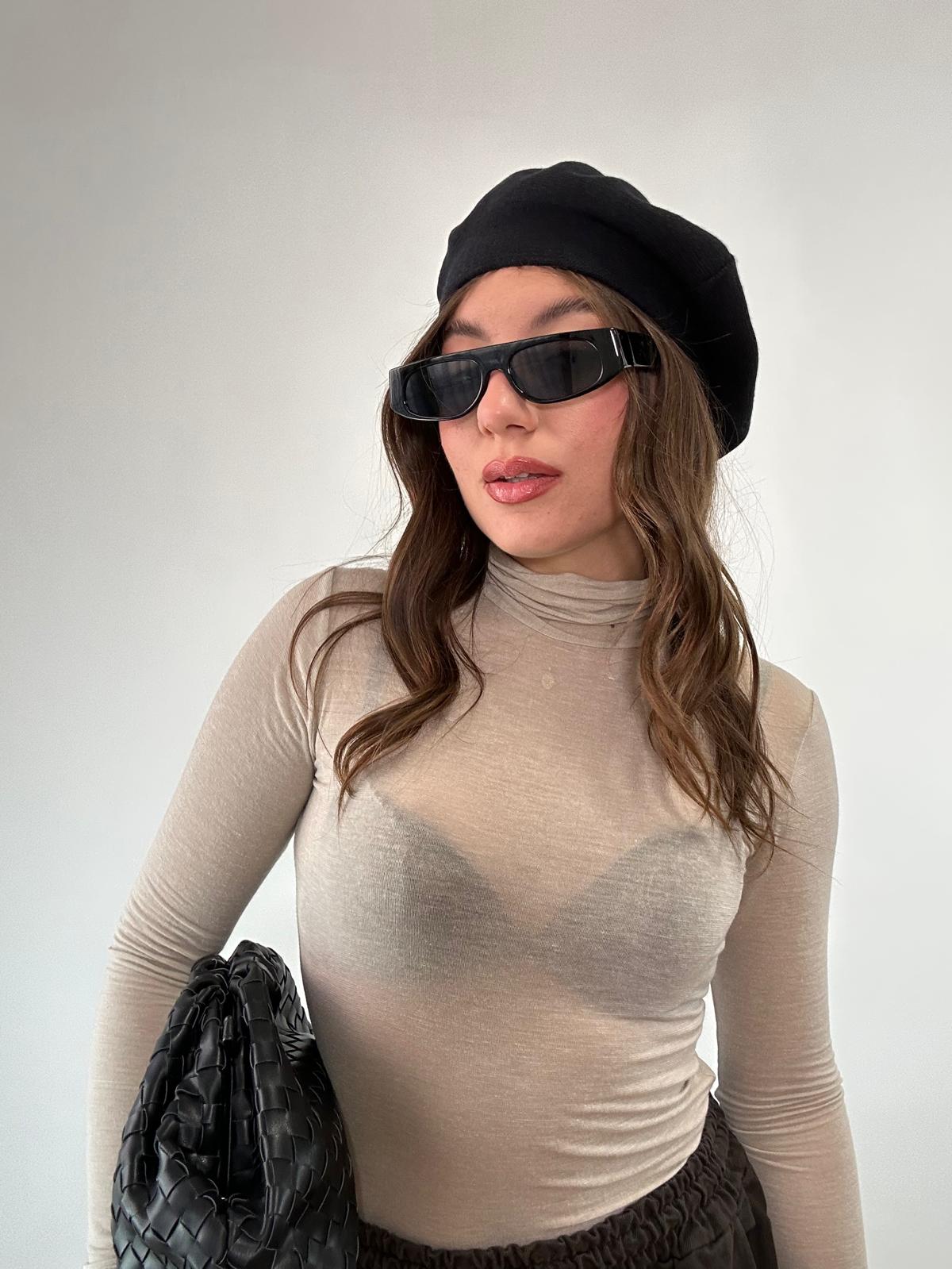 Cappello Basco in Lana - Nero