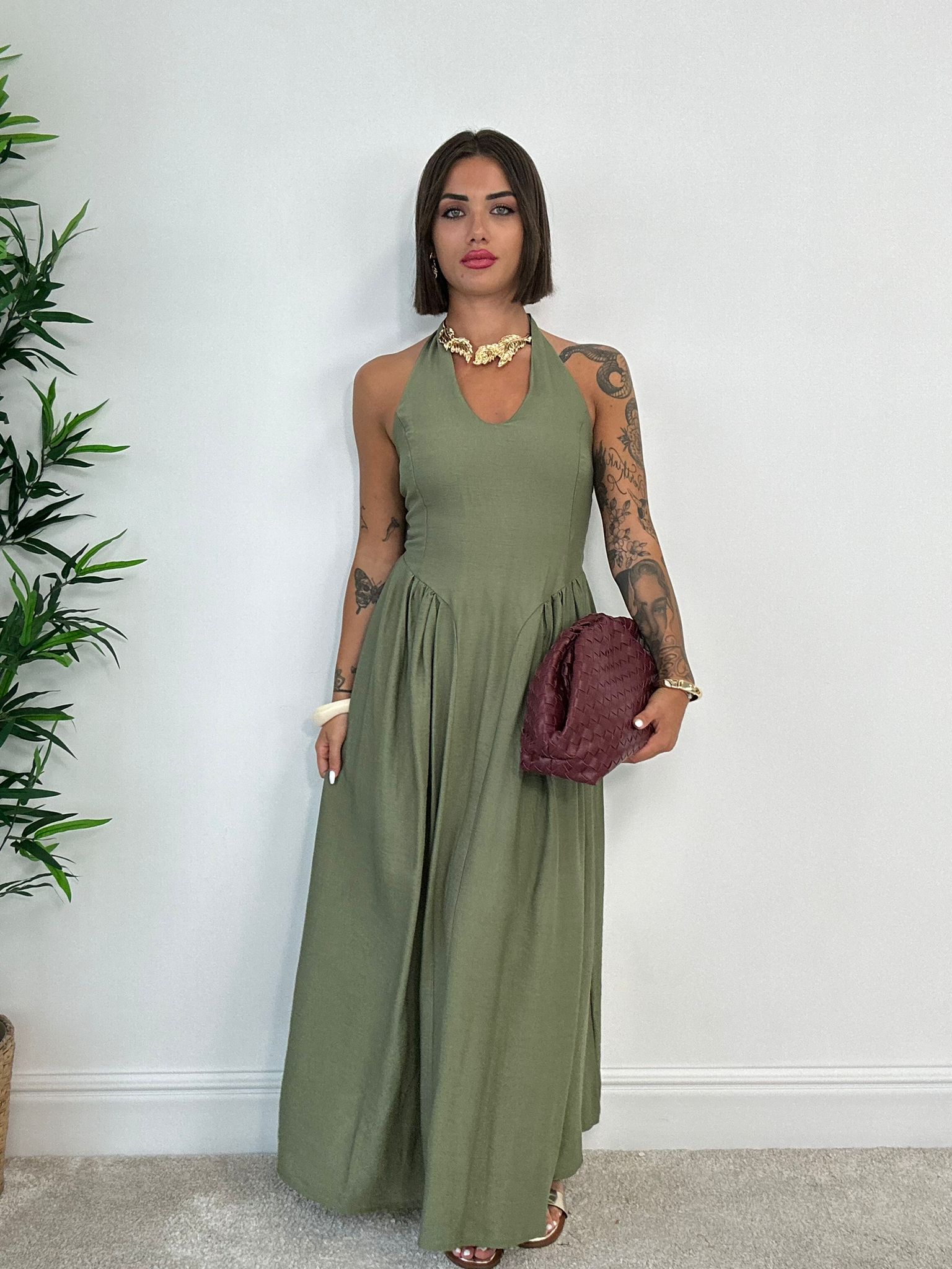 Abito Dafne - Verde