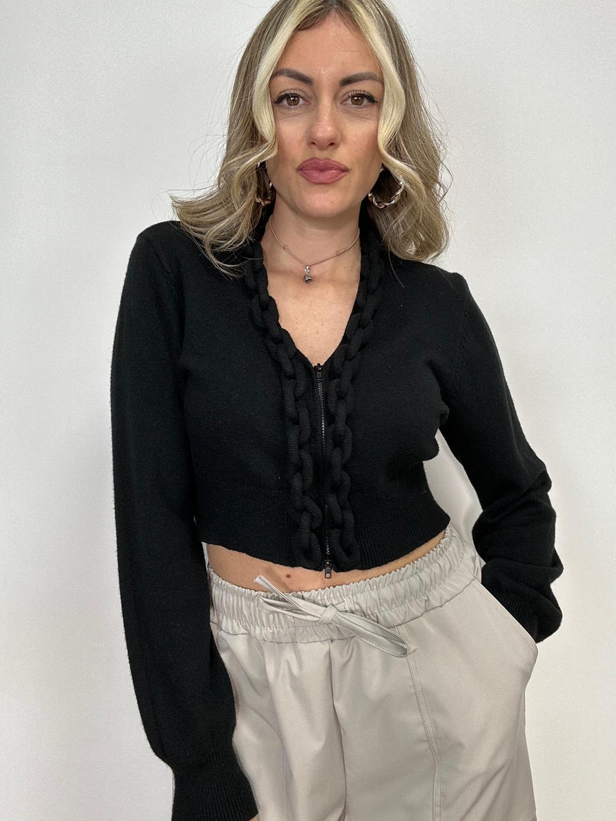 Cardigan DL7121 - Nero