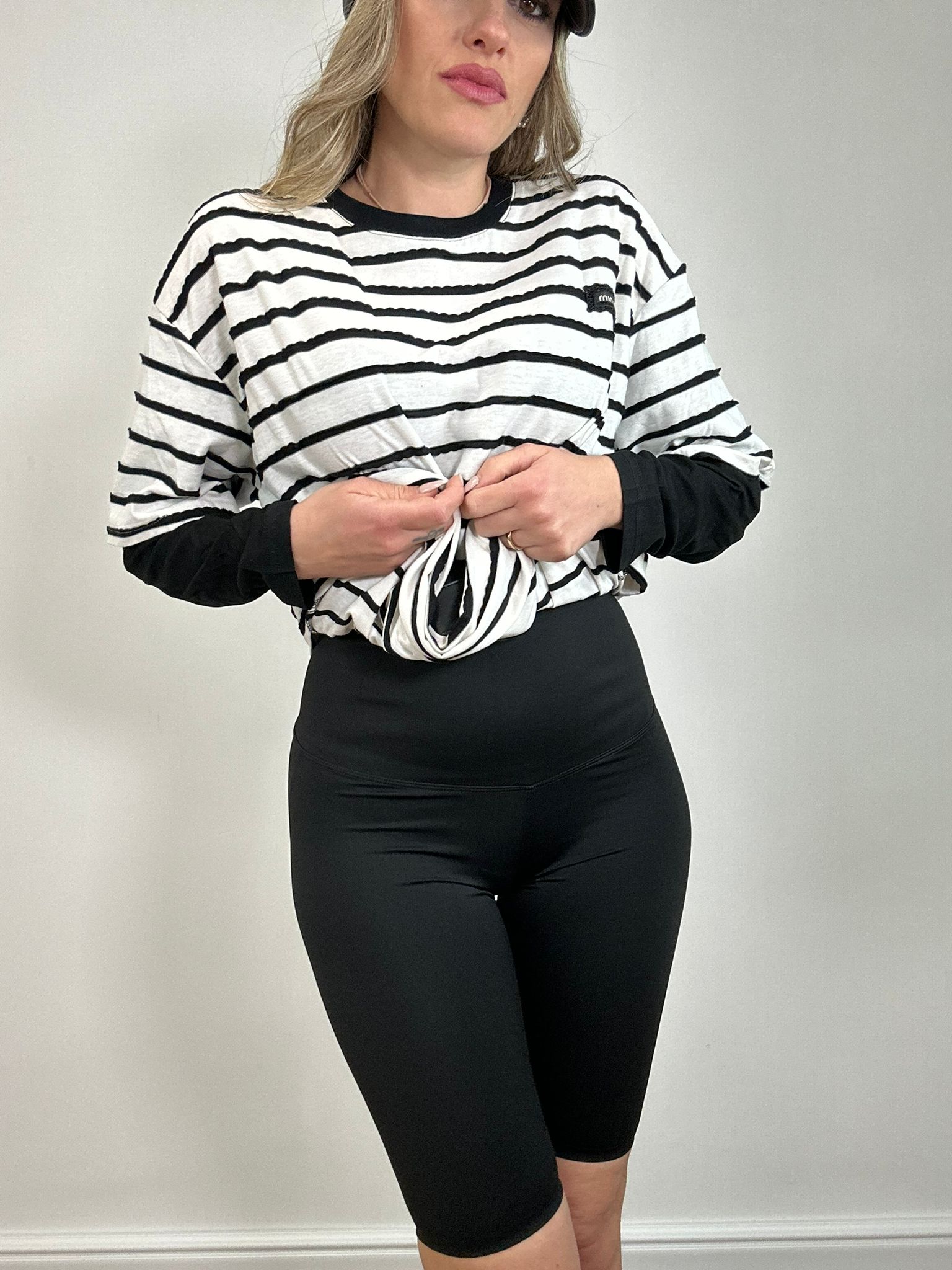 Leggins ciclista 8012 - Nero