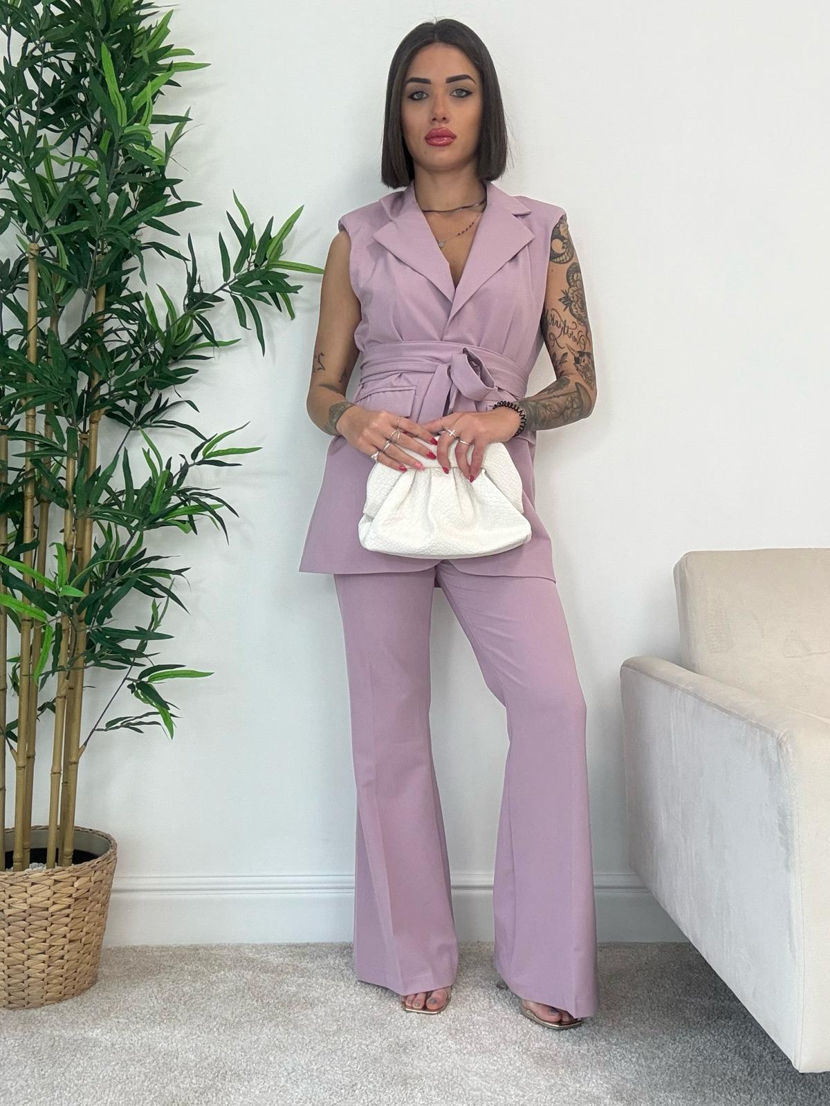 Tailleur Monique (Blazer + Pantalone) Malva