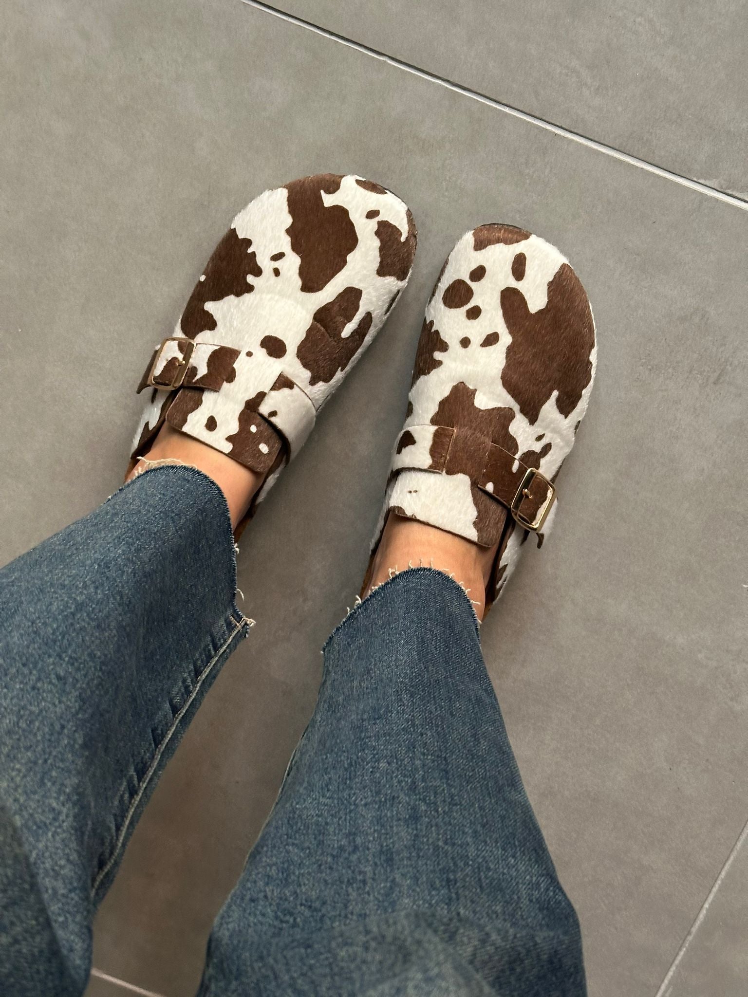 Sabot DM476 - Panna e Marrone