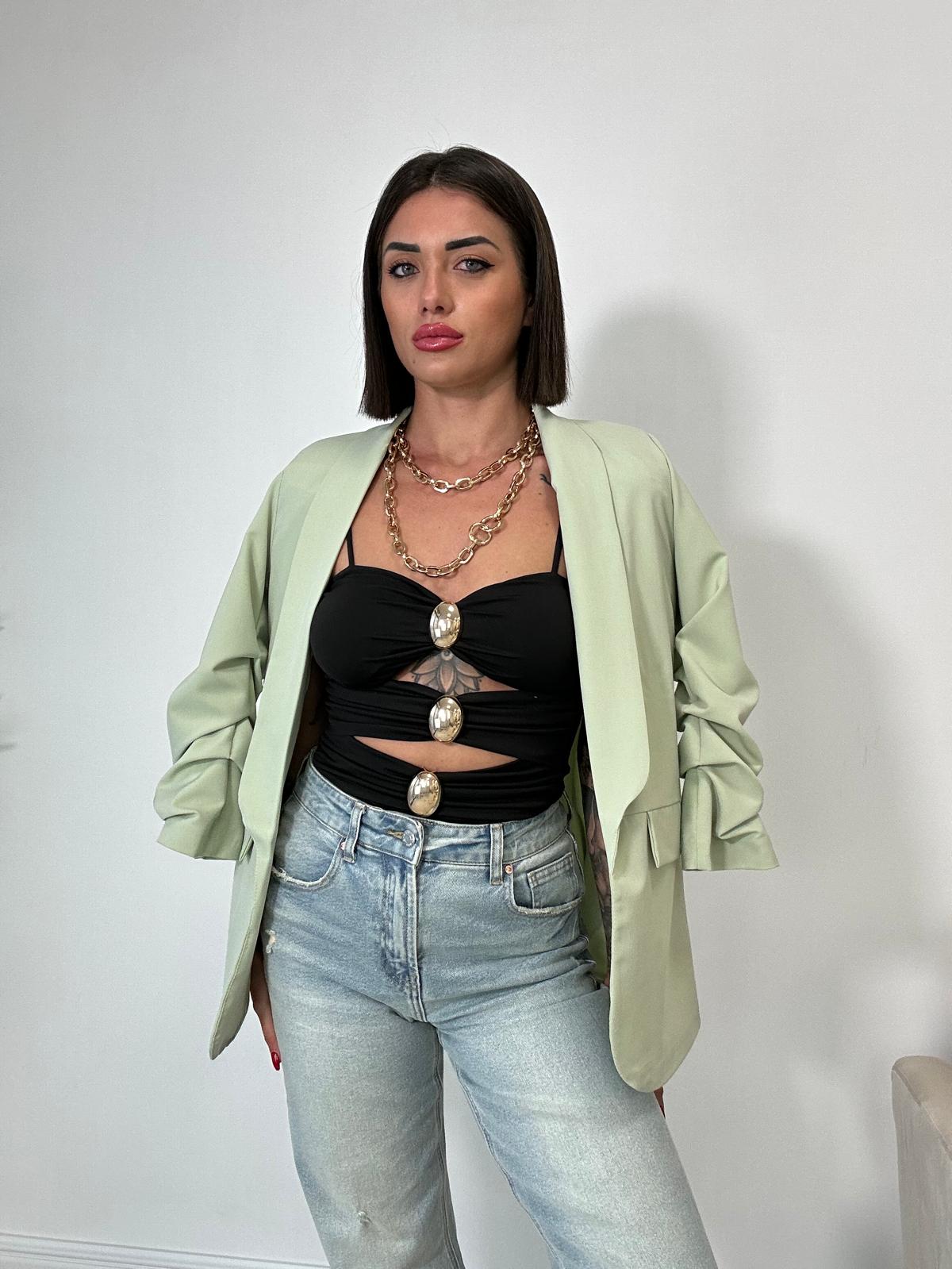 Blazer Sharon - Verde Pastello