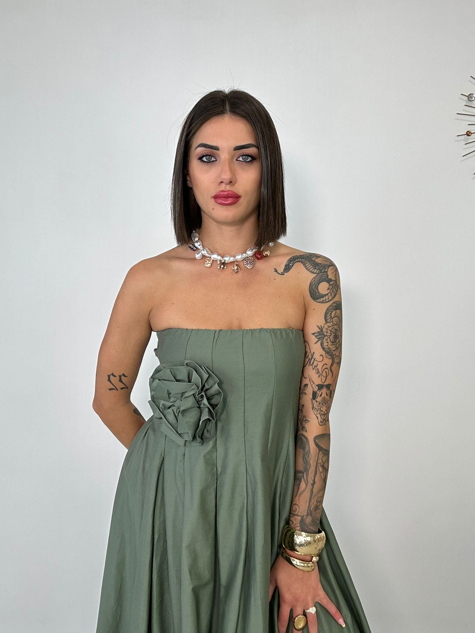 Abito Karen - Verde