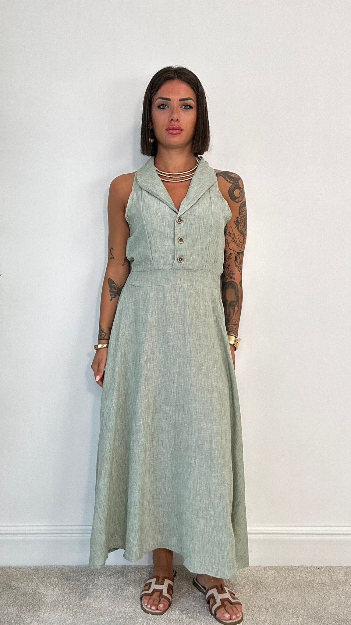 Abito Marika - Verde