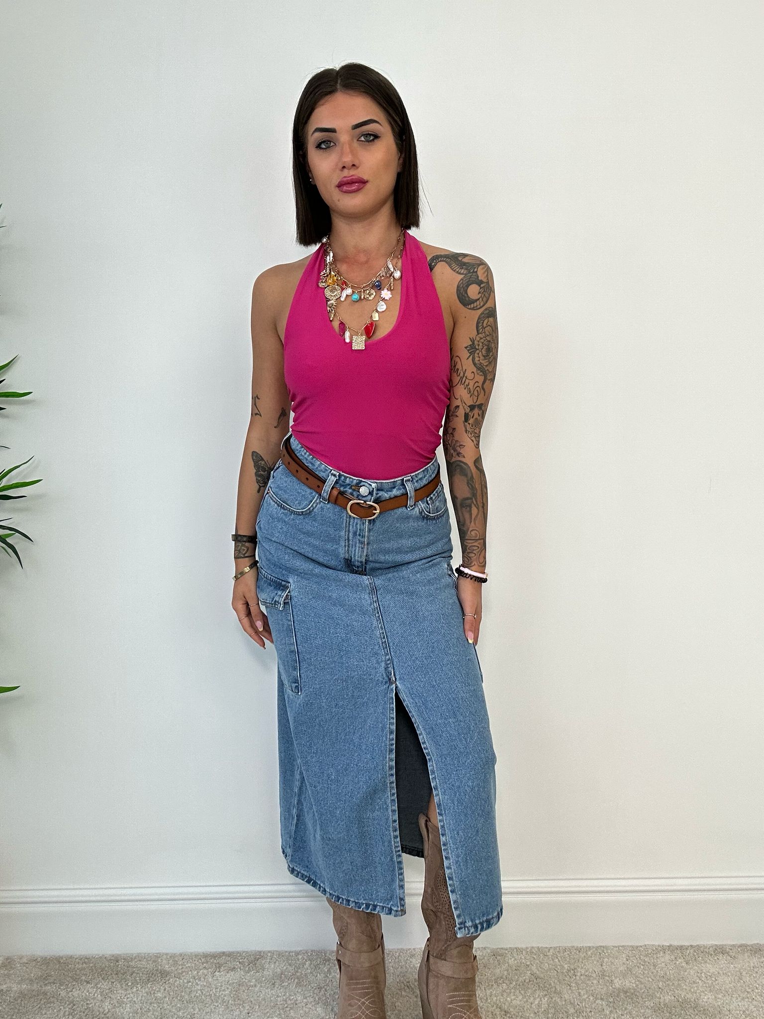Jeansrock – Helle Waschung