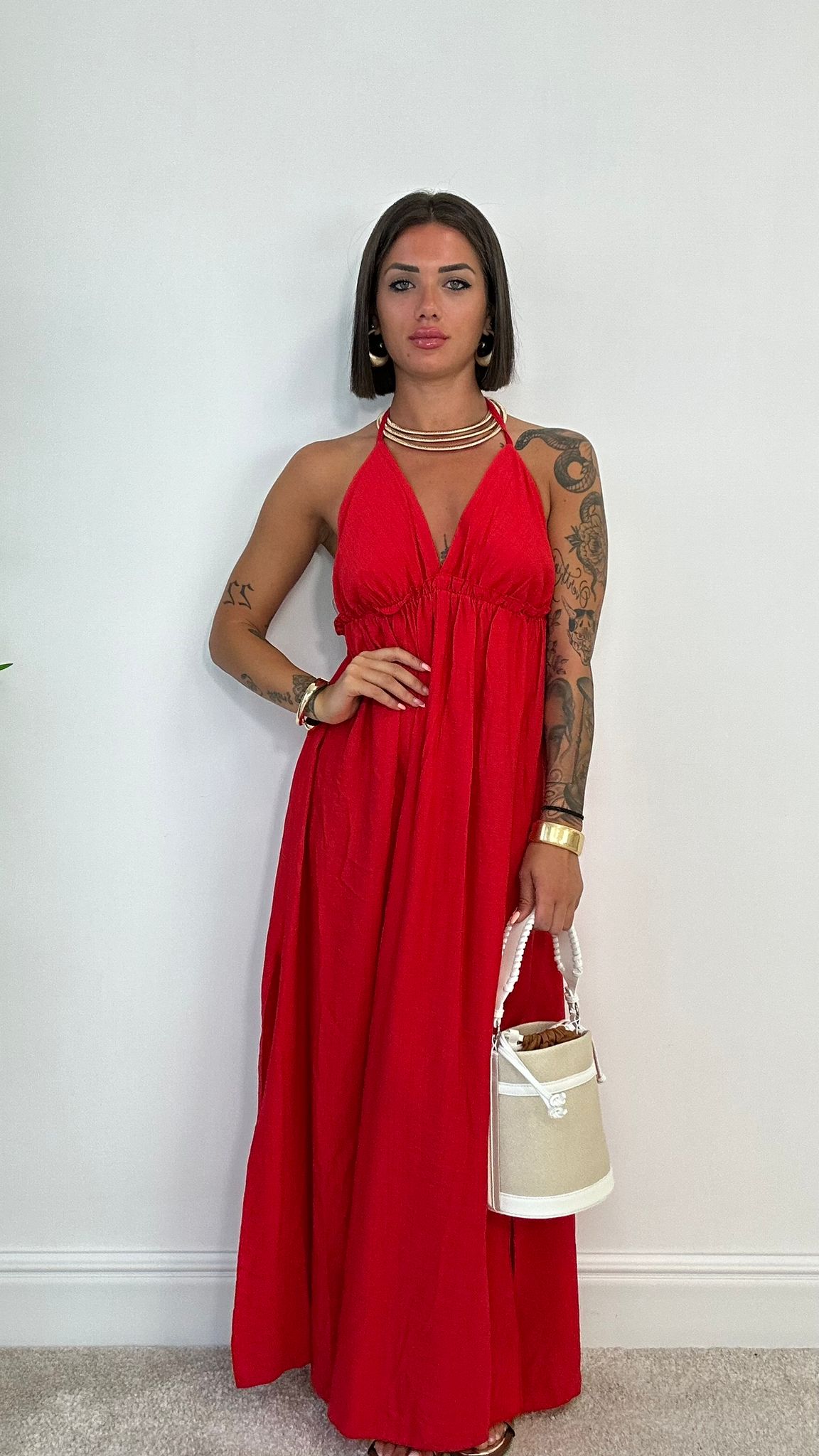 Abito Corinne - Rosso