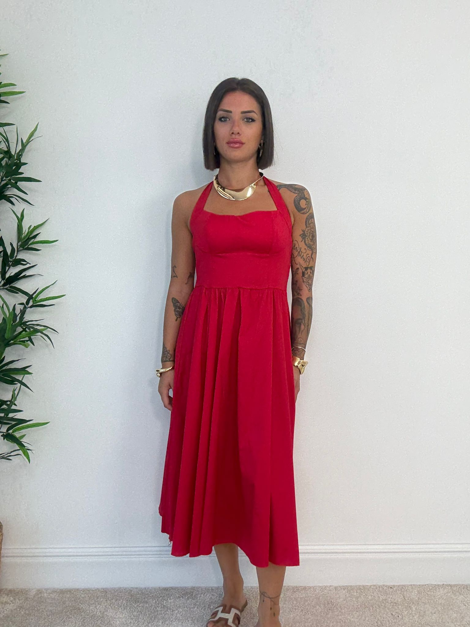 Abito Eloisa - Rosso