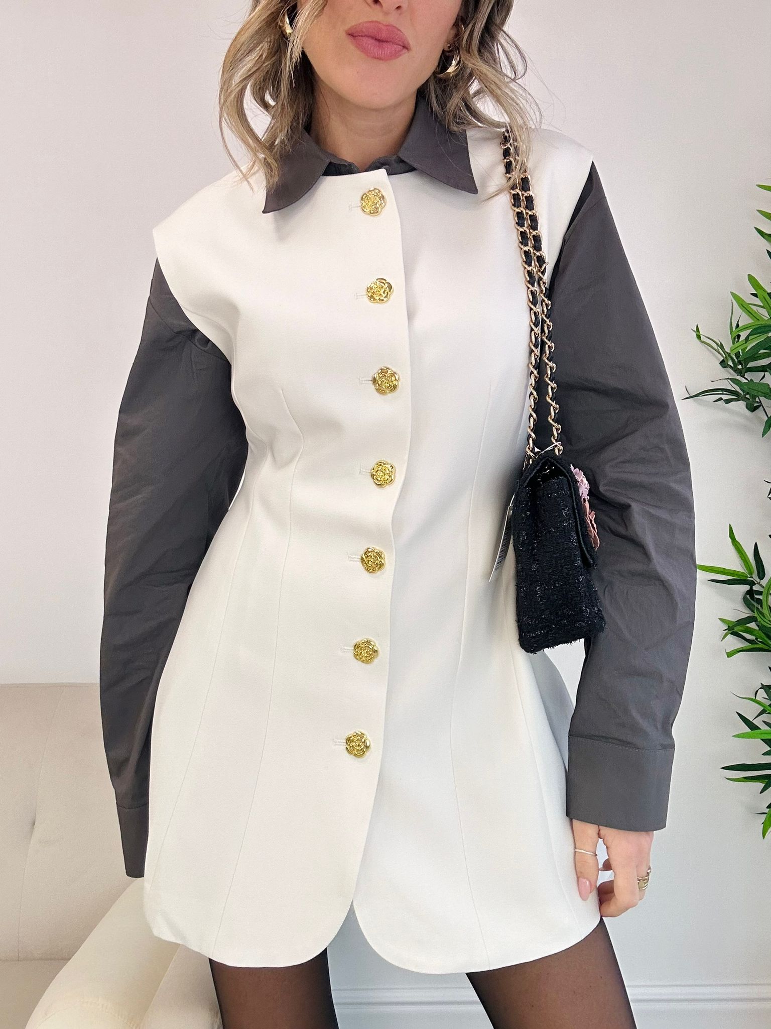 Robe Jasmin - Crème