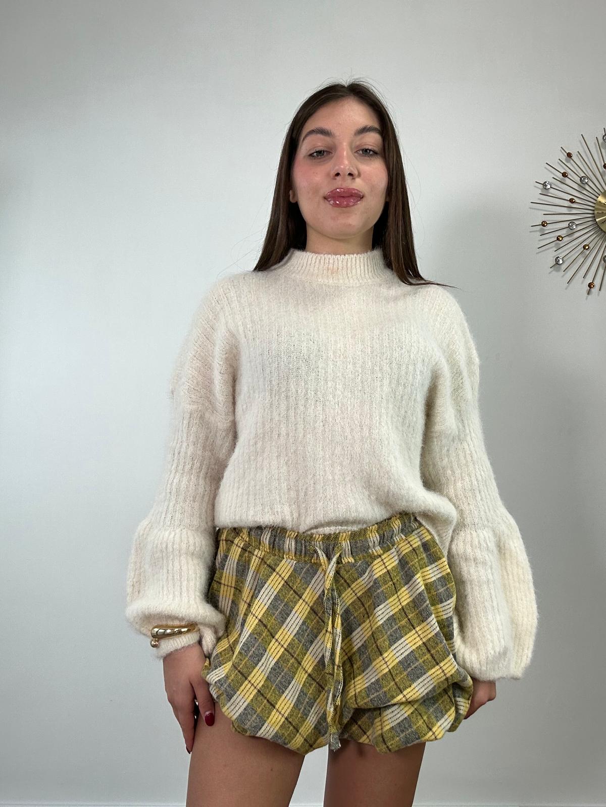 Maglione A3211 - Bianco