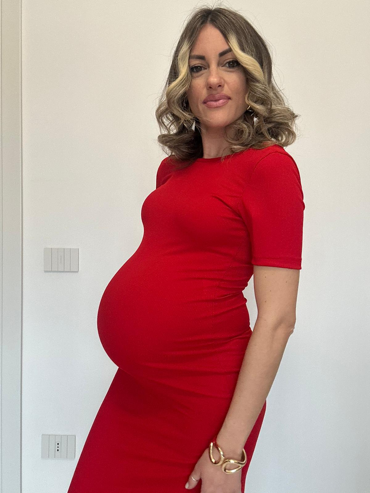 Abito a Costine - Rosso