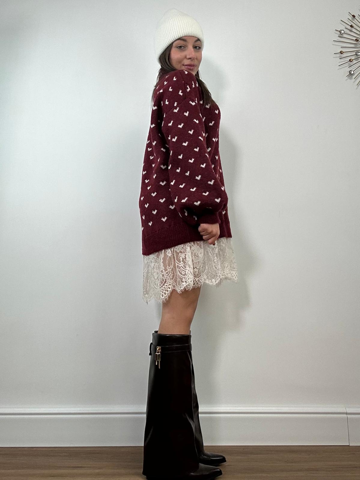 Abito 25896 - Bordeaux