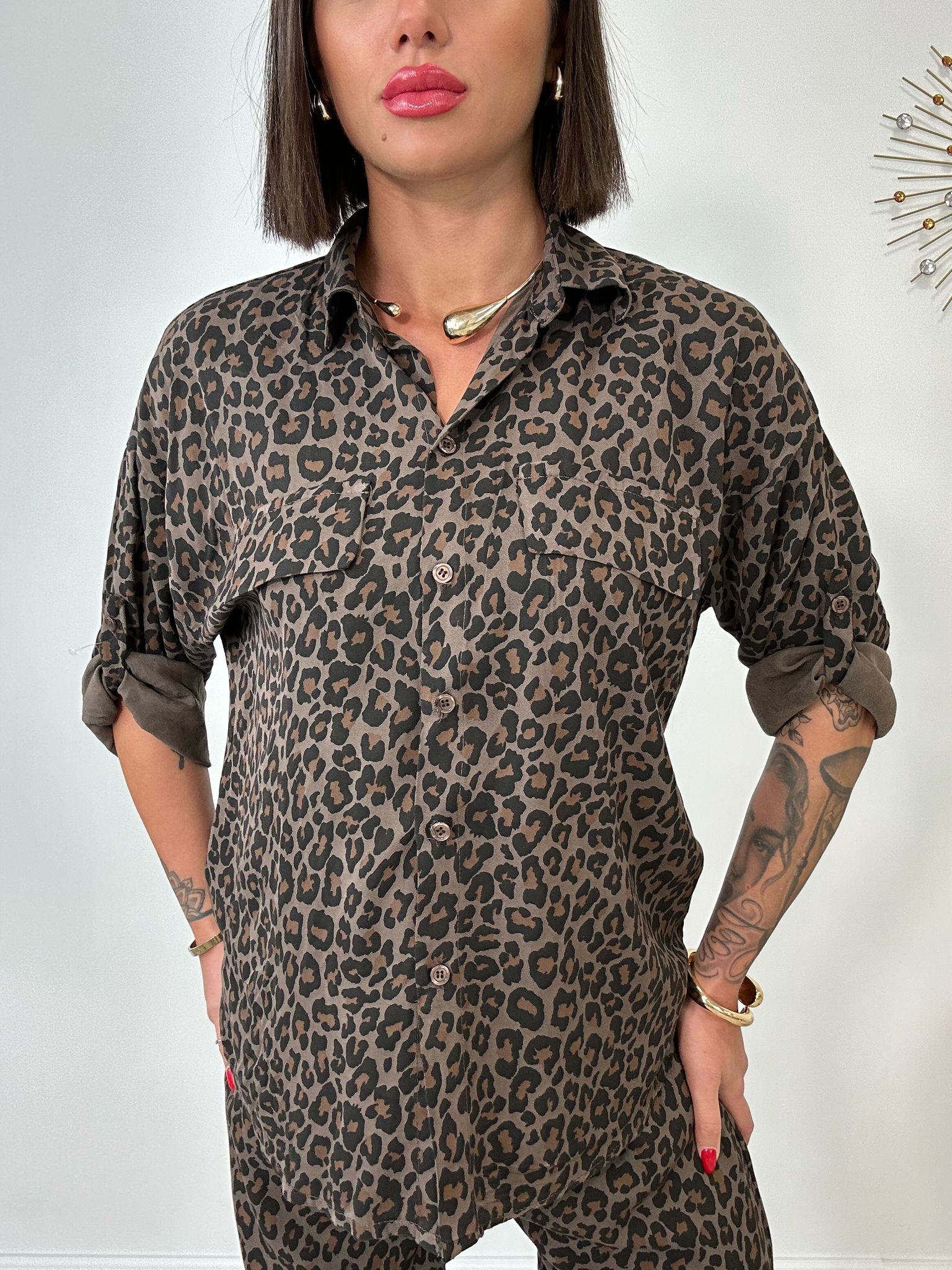 Camicia Animalier