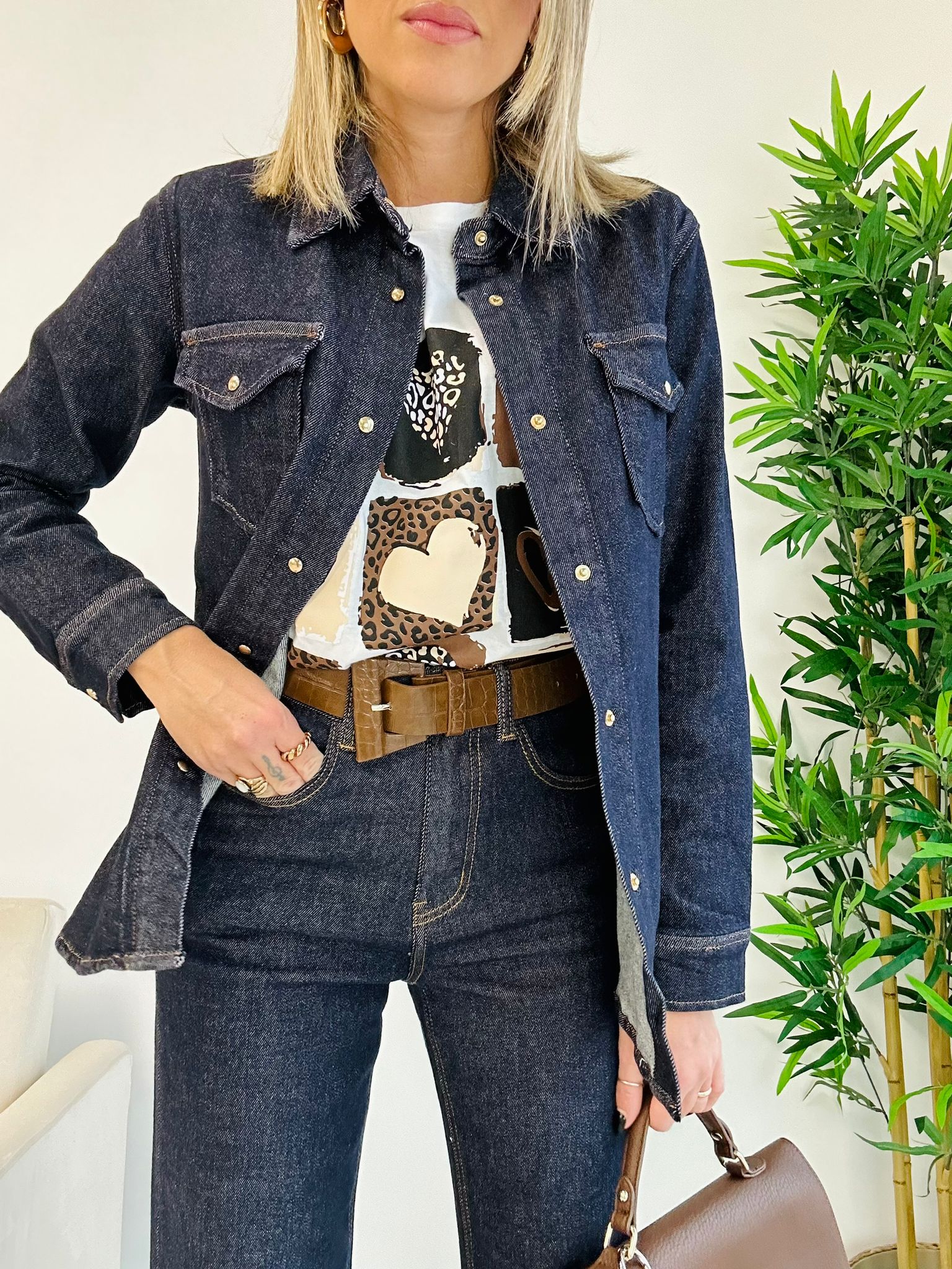 Chemise Brad Jeans - Délavage foncé
