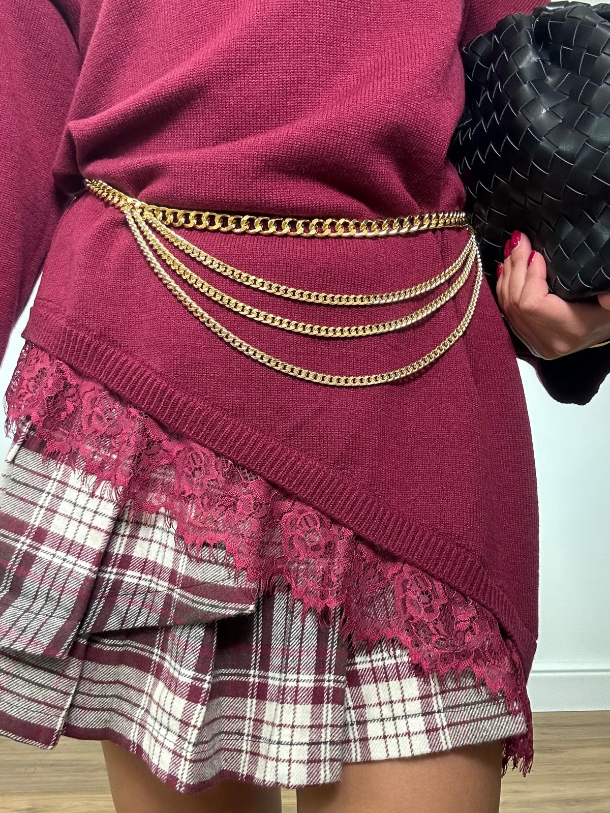 Cintura a catena - Oro