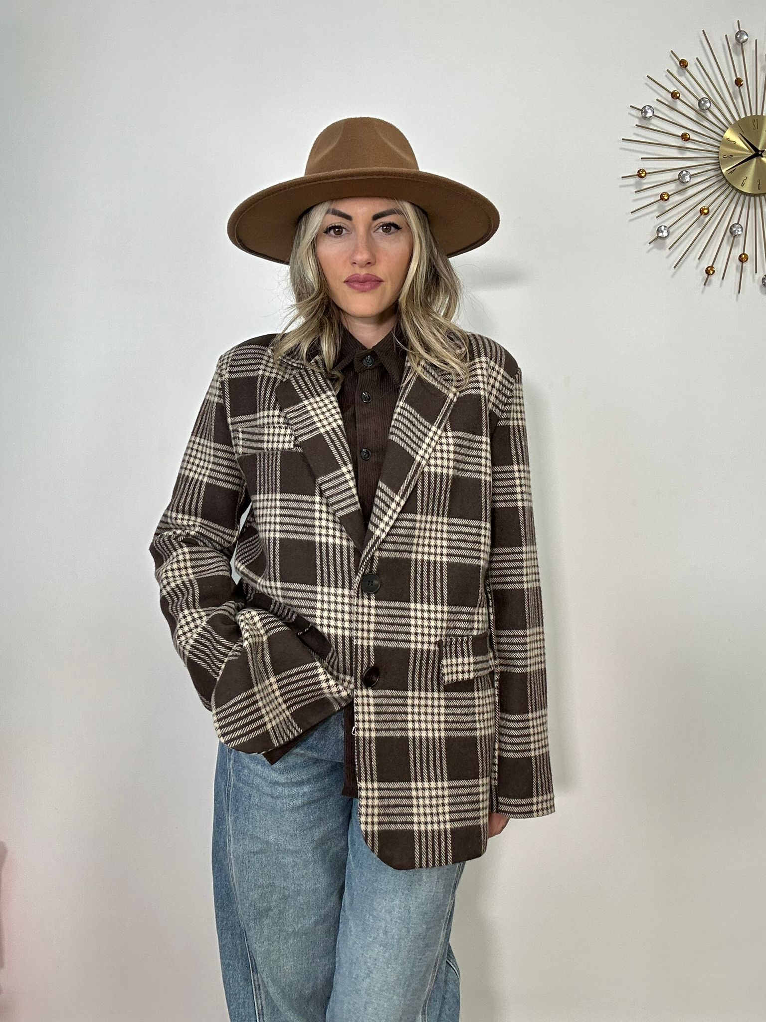 Blazer 25752 - Beige e Marrone