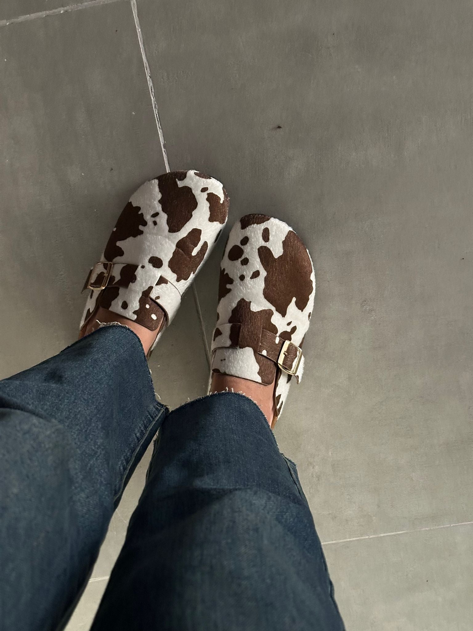 Sabot DM476 - Panna e Marrone