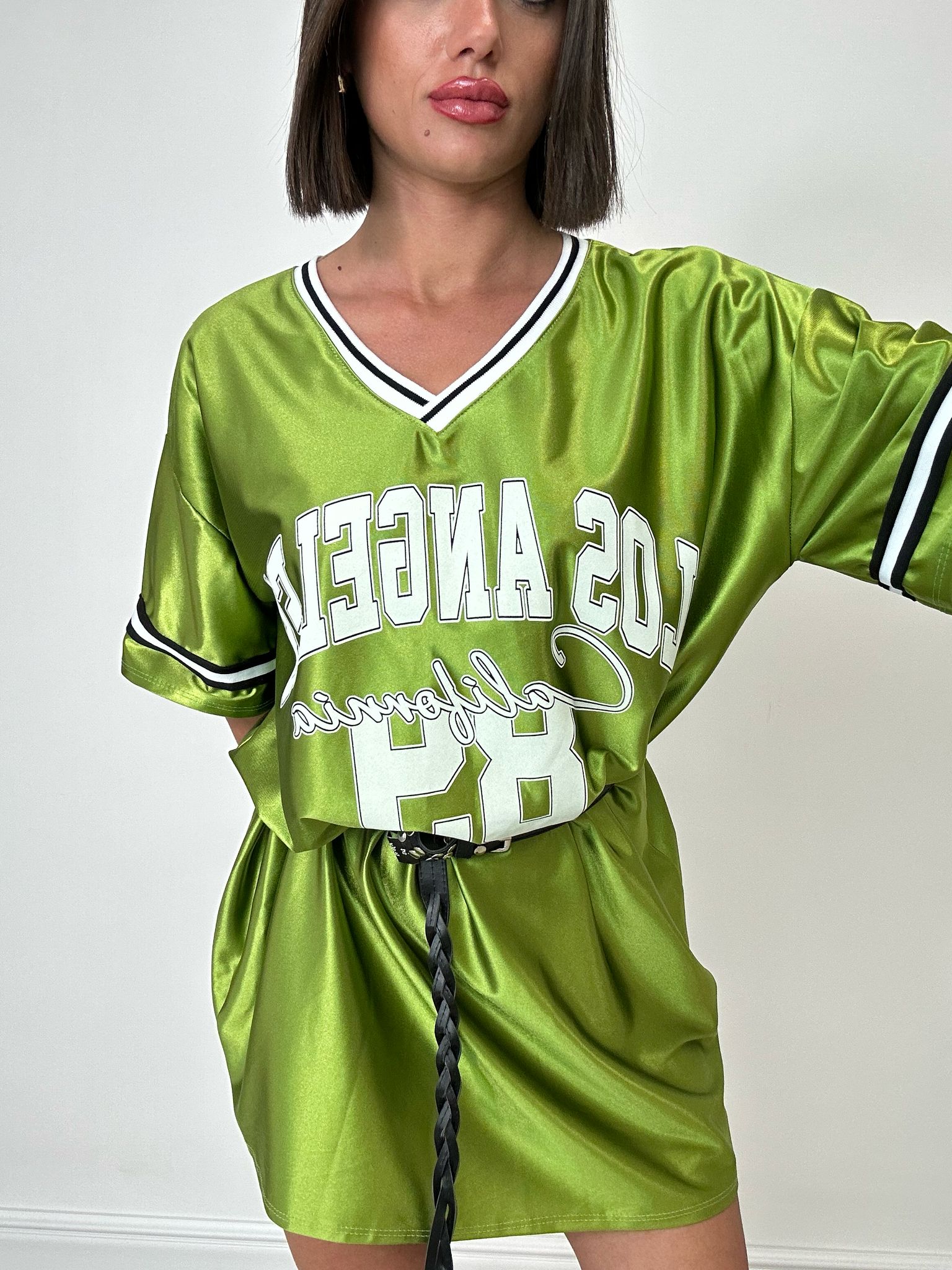 Maxi T-shirt Los Angeles - Verde