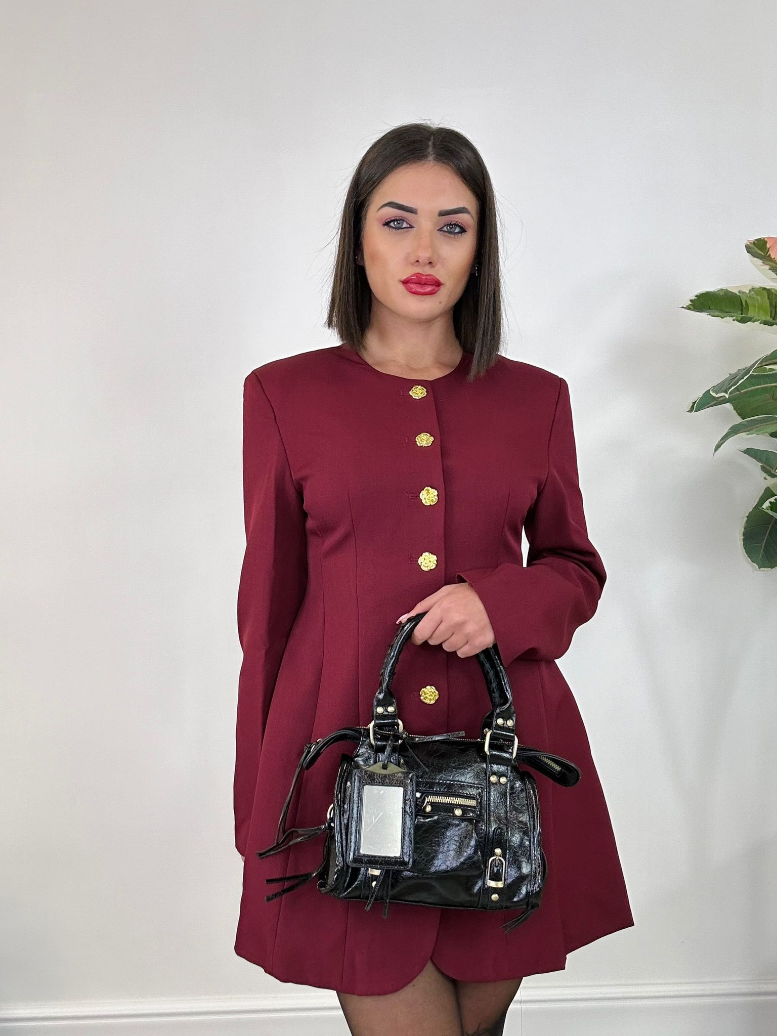 Robe Alessandra - Bordeaux