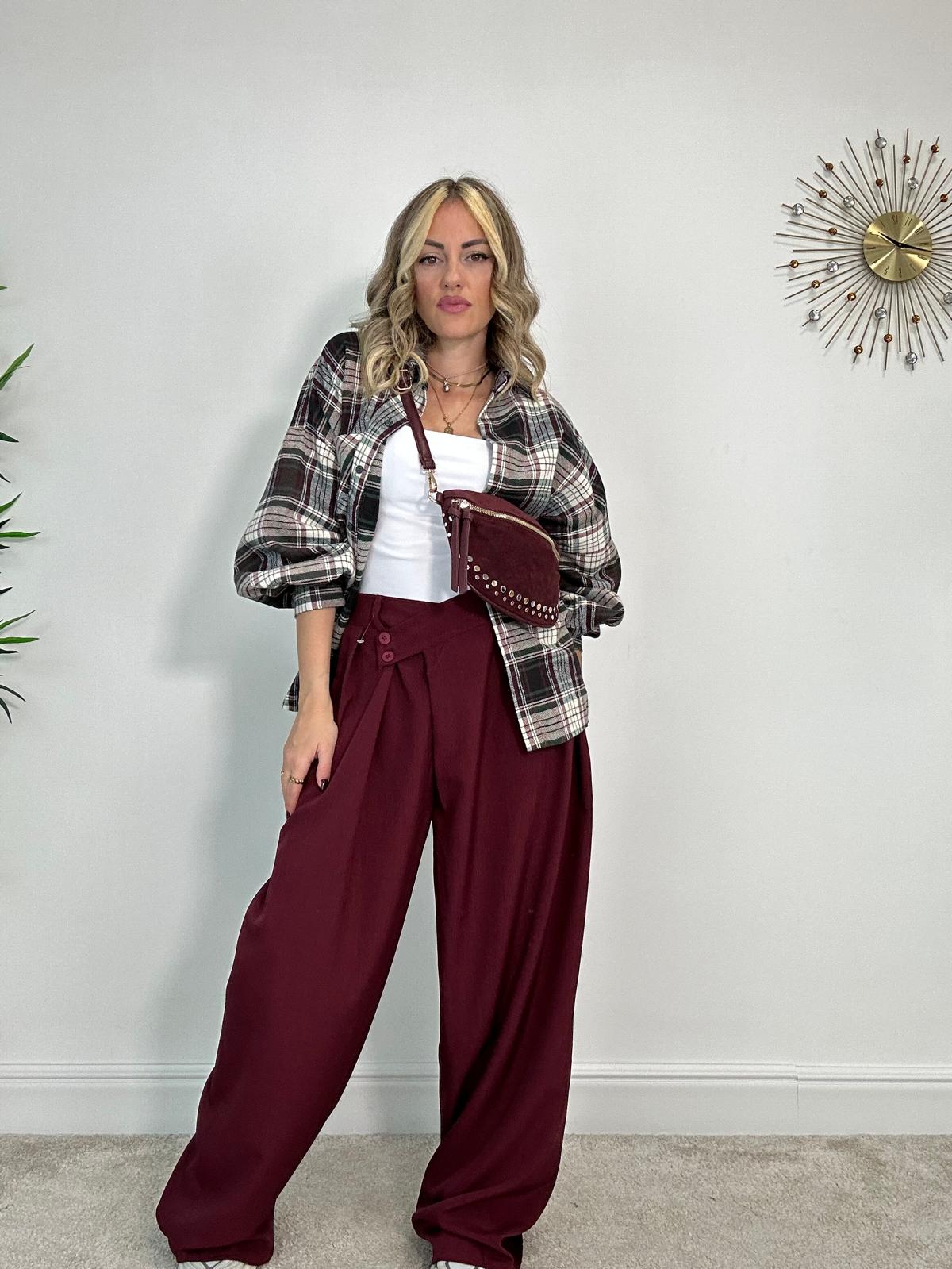 Pantalone 18172 - Bordeaux