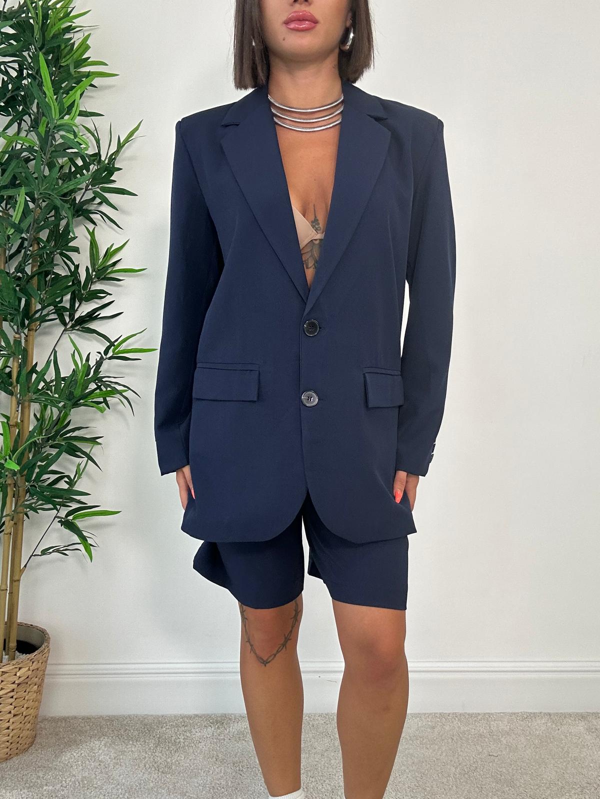 Coordinato Cordoba (Blazer + Bermuda) Blu