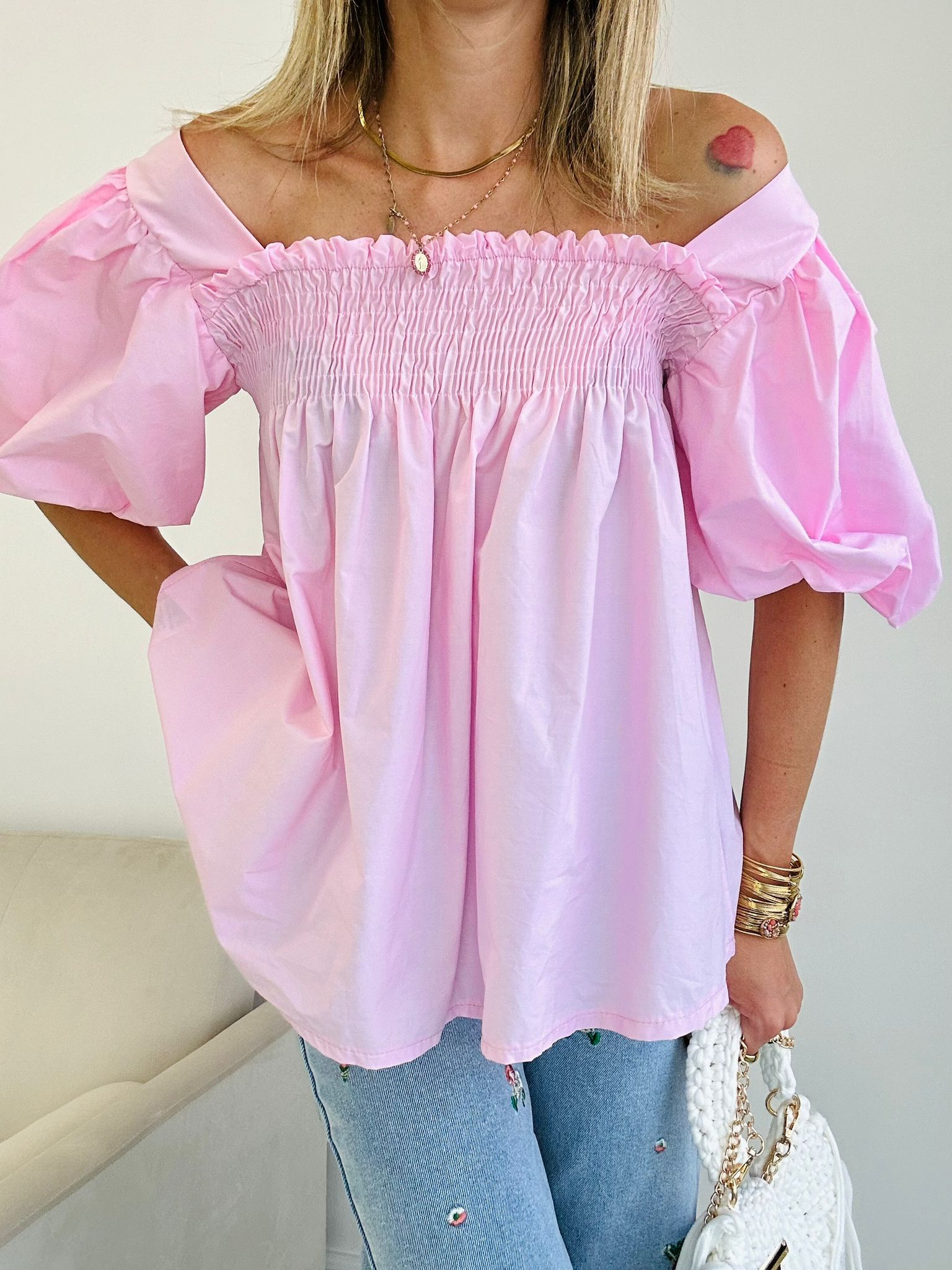 Blouse Béa - Rose