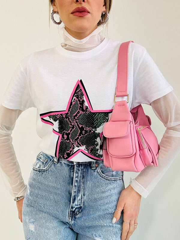 T-shirt Star - Bianco