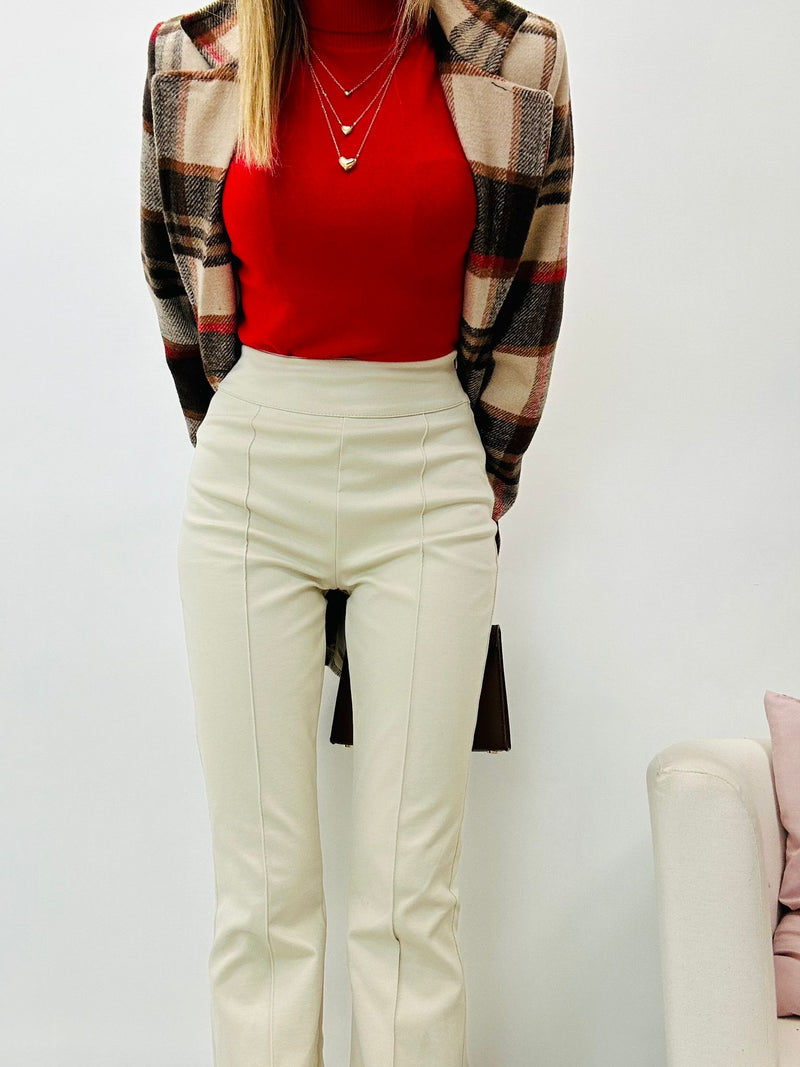 Pantalone Rachel - Panna - FR3807